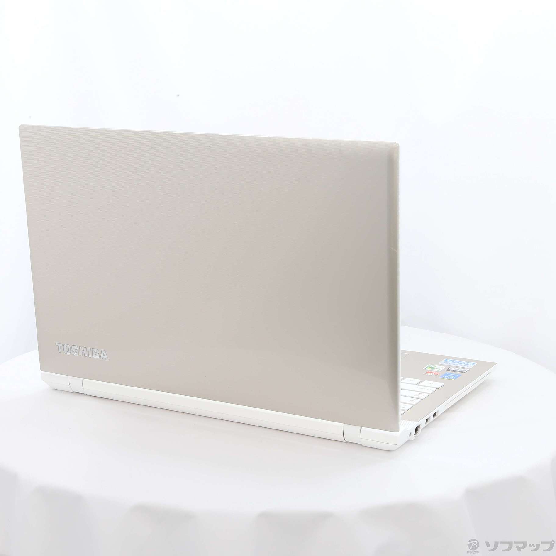 中古】格安安心パソコン dynabook T55／TG PT55TGP-BWA サテンゴールド