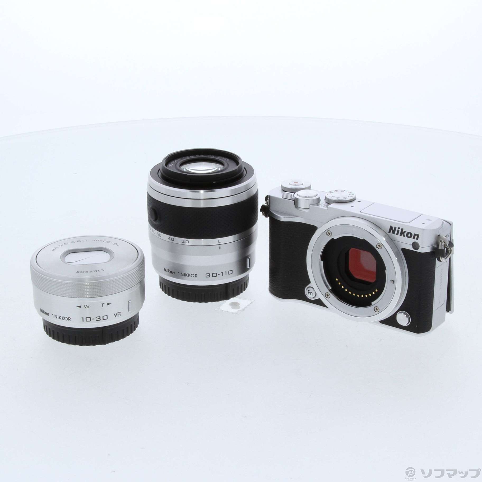 中古 Nikon 1 J5 ダブルズームレンズキット 81万画素 シルバー リコレ ソフマップの中古通販サイト