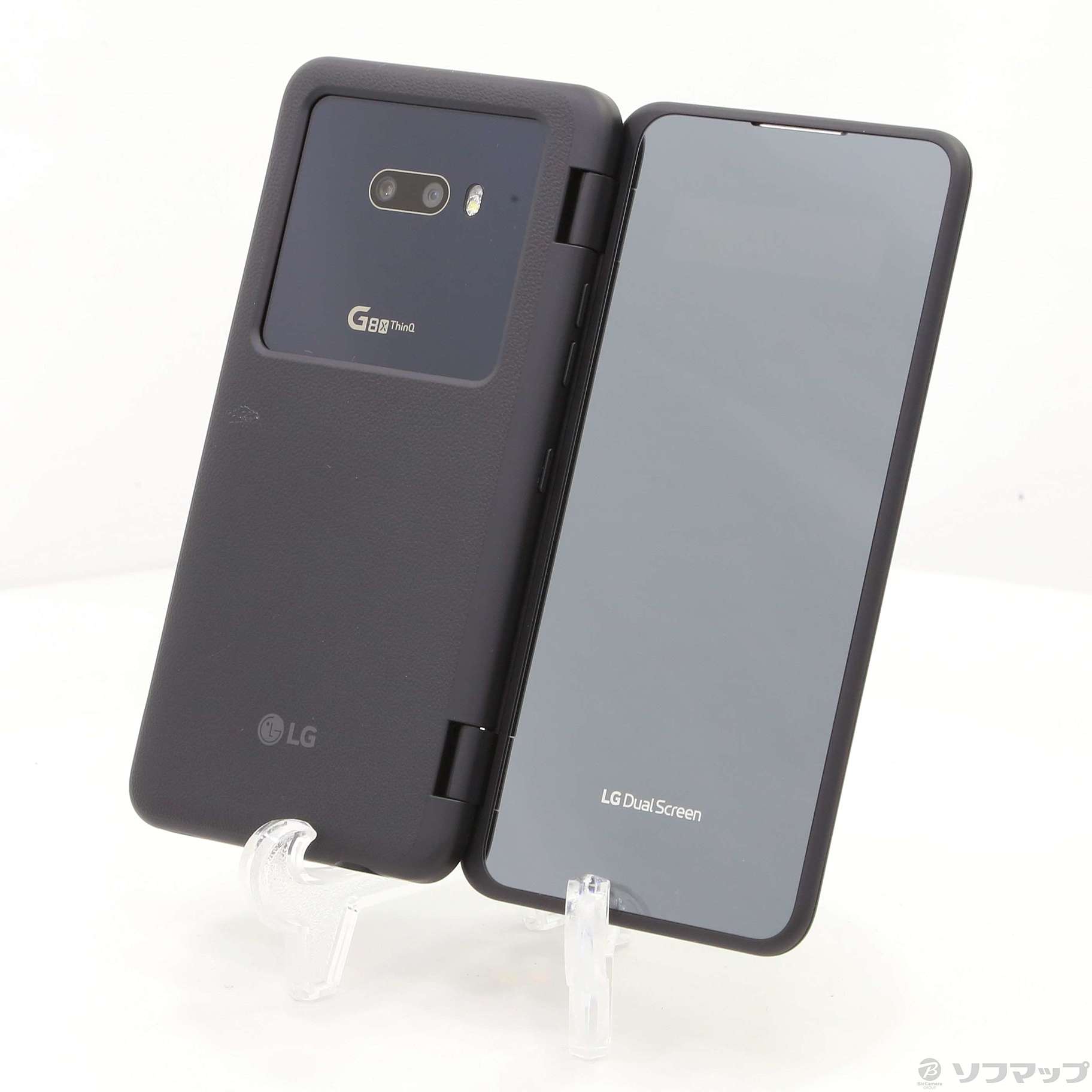 LG G8X ThinQ 901LG オーロラ ブラック - スマートフォン本体