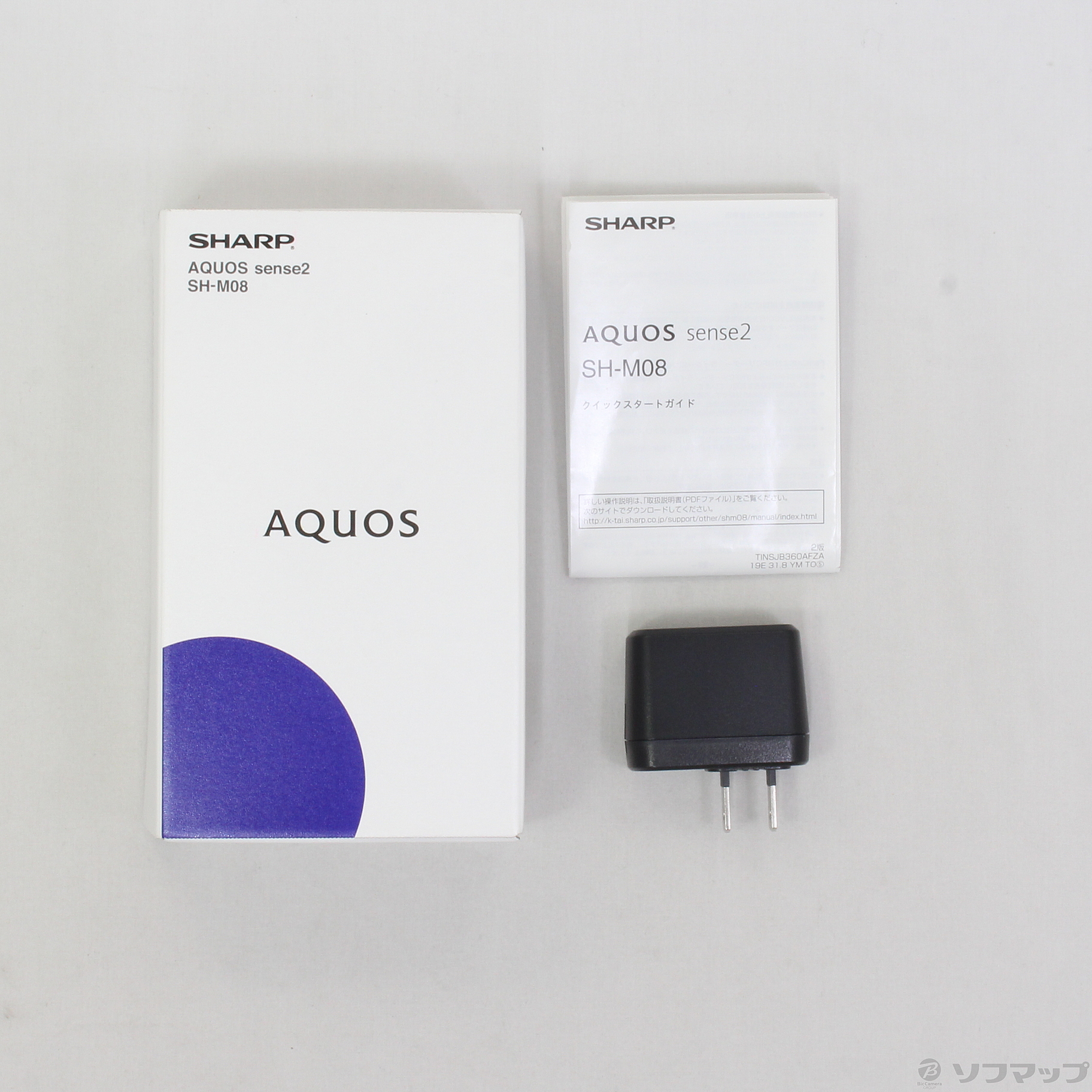 中古】AQUOS sense2 32GB アーバンブルー SH-M08A SIMフリー