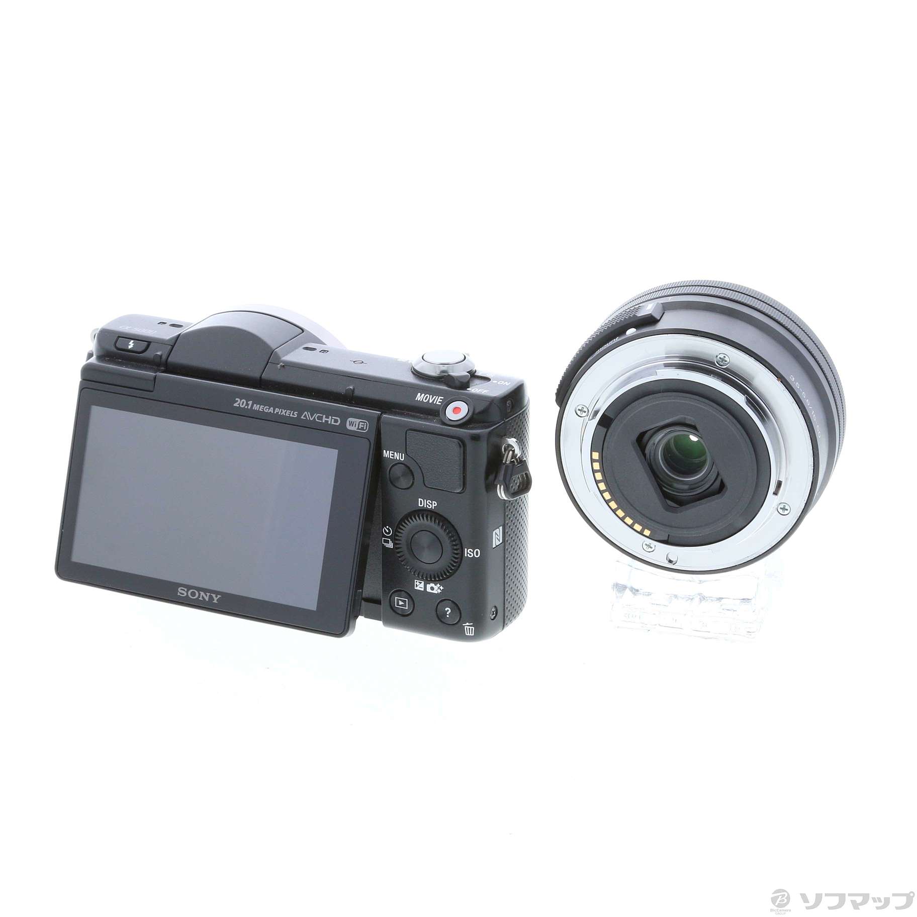 中古】α5000 パワーズームレンズキット B (ILCE-5000LB