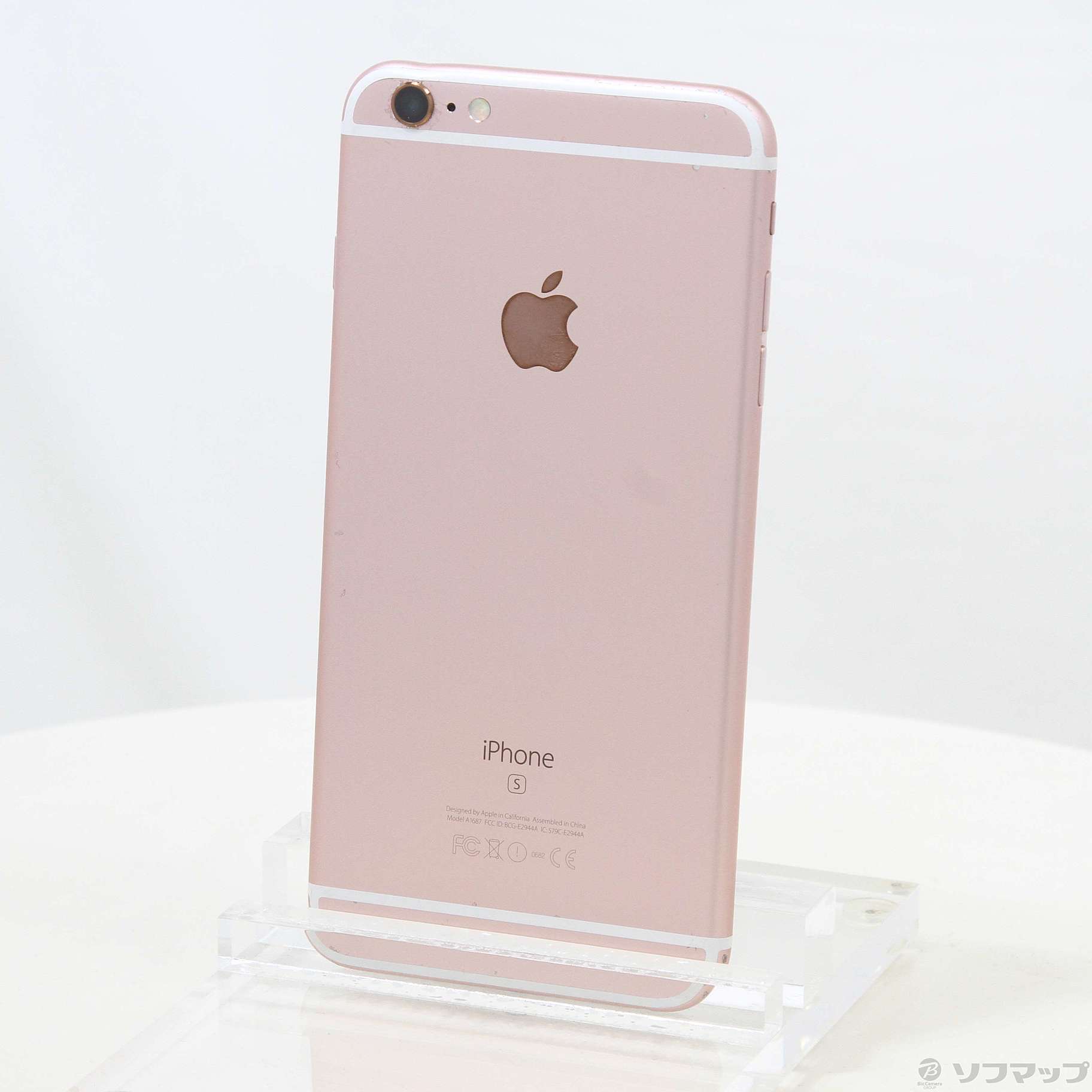 中古】iPhone6s Plus 64GB ローズゴールド MKU92J／A SIMフリー
