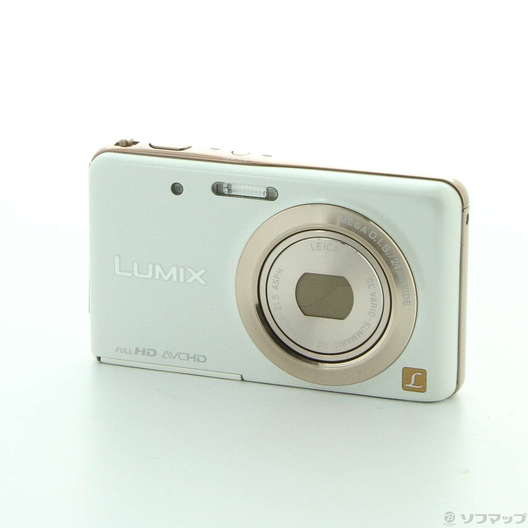 LUMIX DMC-FX80-W (1210万画素／5倍／キャンドルホワイト／SDXC)