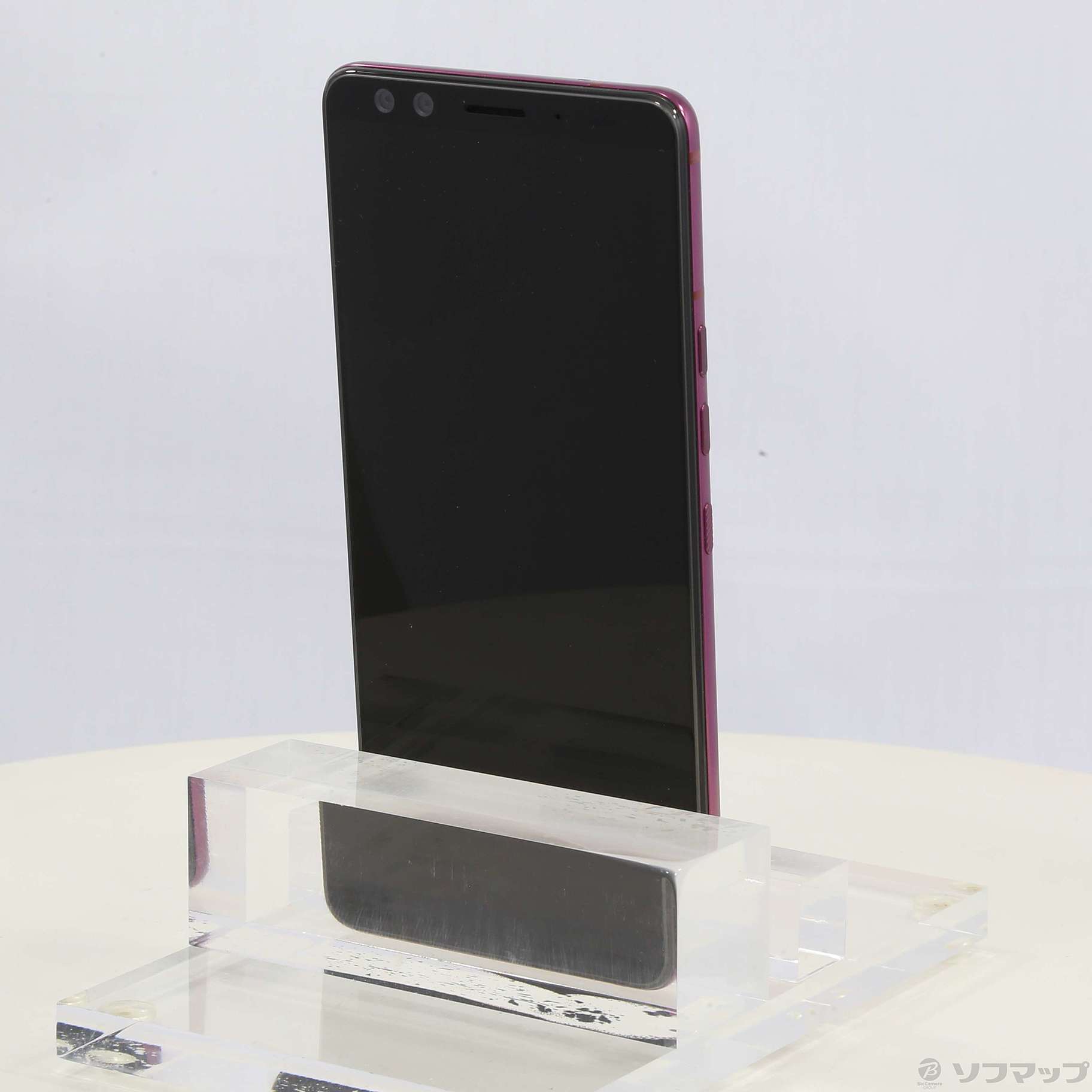 【中古】HTC U12+ 128GB フレームレッド U12-PLUS-RED SIM