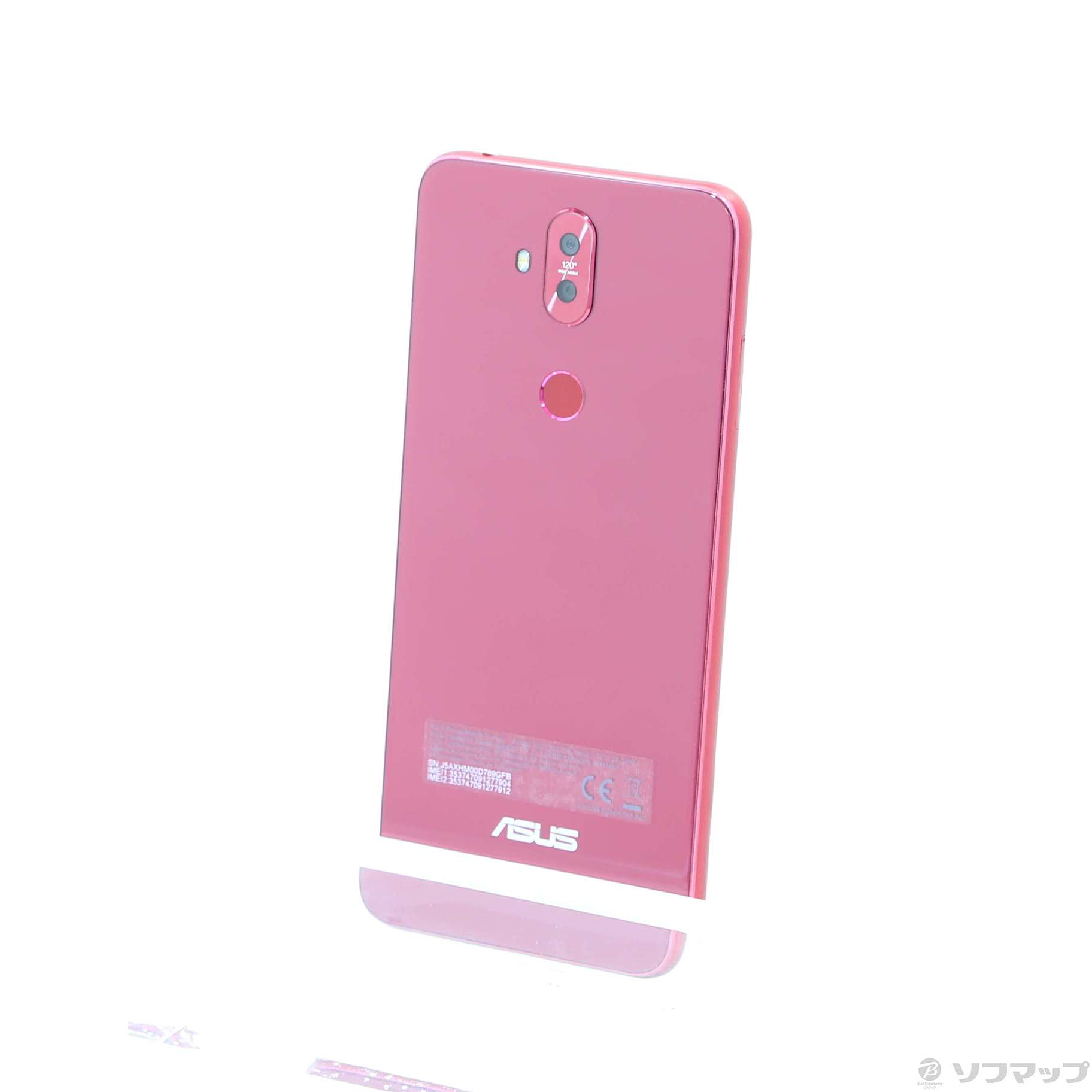 【新品未開封】ASUS ZenFone 5Q ルージュレッドスマホ/家電/カメラ