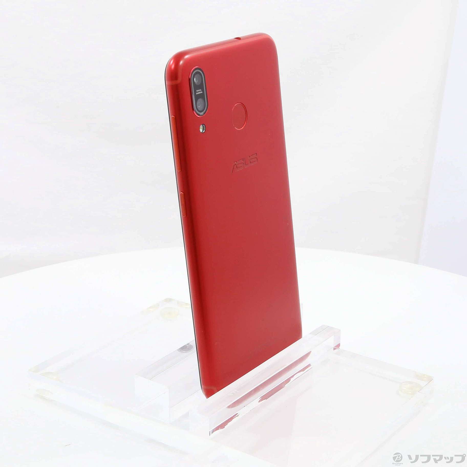 中古】ZenFone Max M1 32GB ルビーレッド ZB555KL-RD32S3 SIMフリー