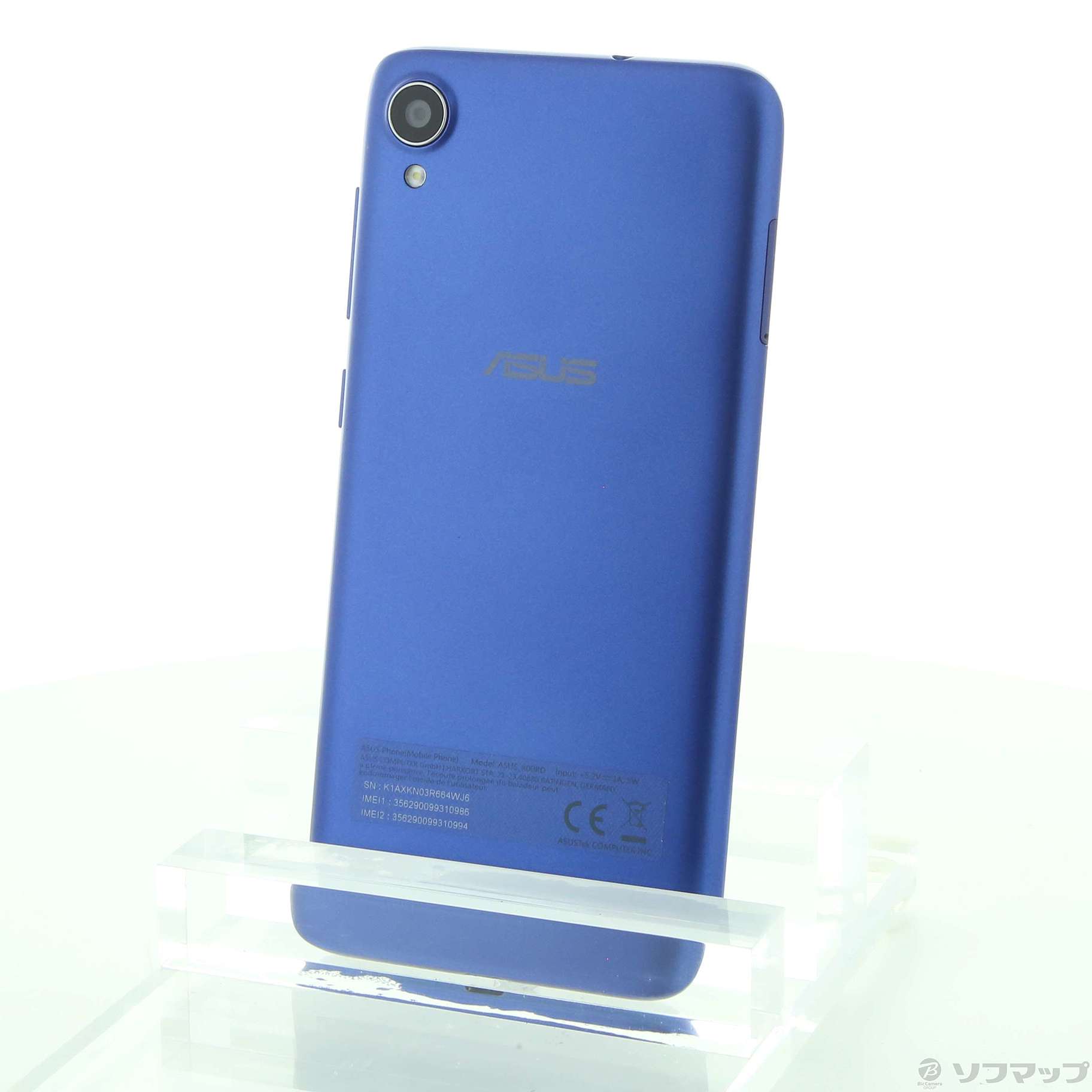 国産豊富な ZenFone Live(L1)(ZA550KL)ブルー 未開封新品SIMフリーの通販 by あかとんぼ's shop｜ラクマ 