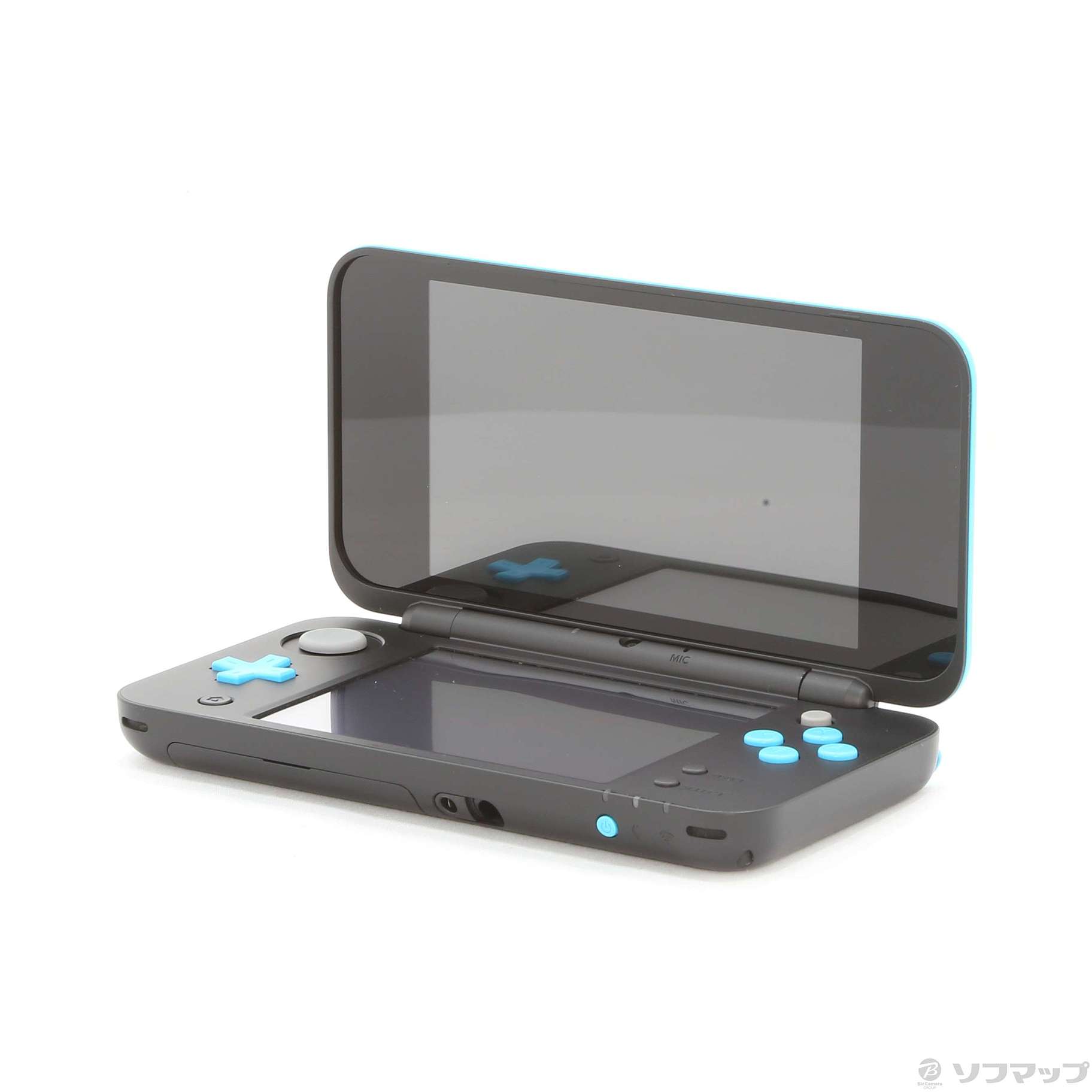 中古】Newニンテンドー2DS LL ブラック×ターコイズ [2133031579844