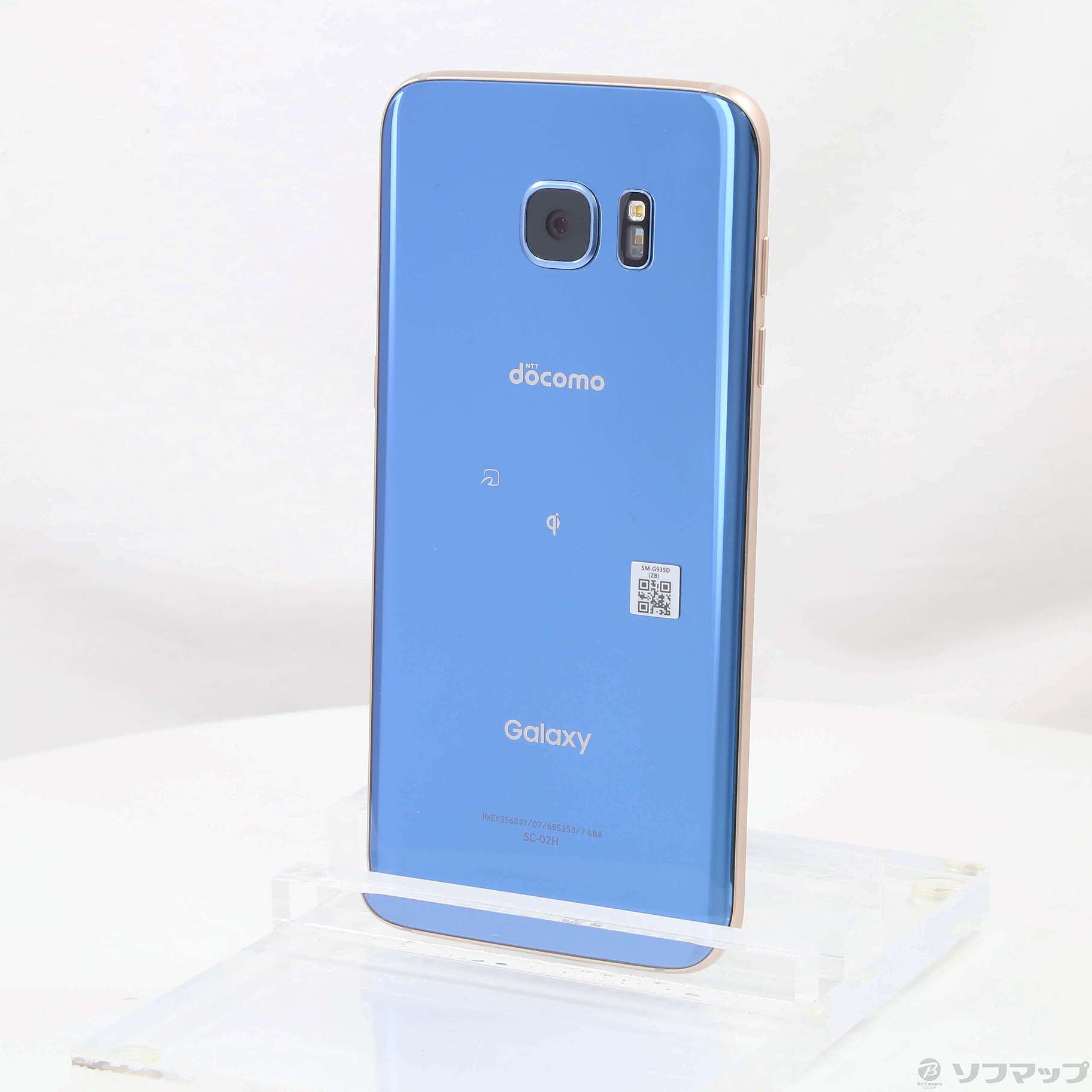 Galaxy S7 edge ブルー スマホ本体