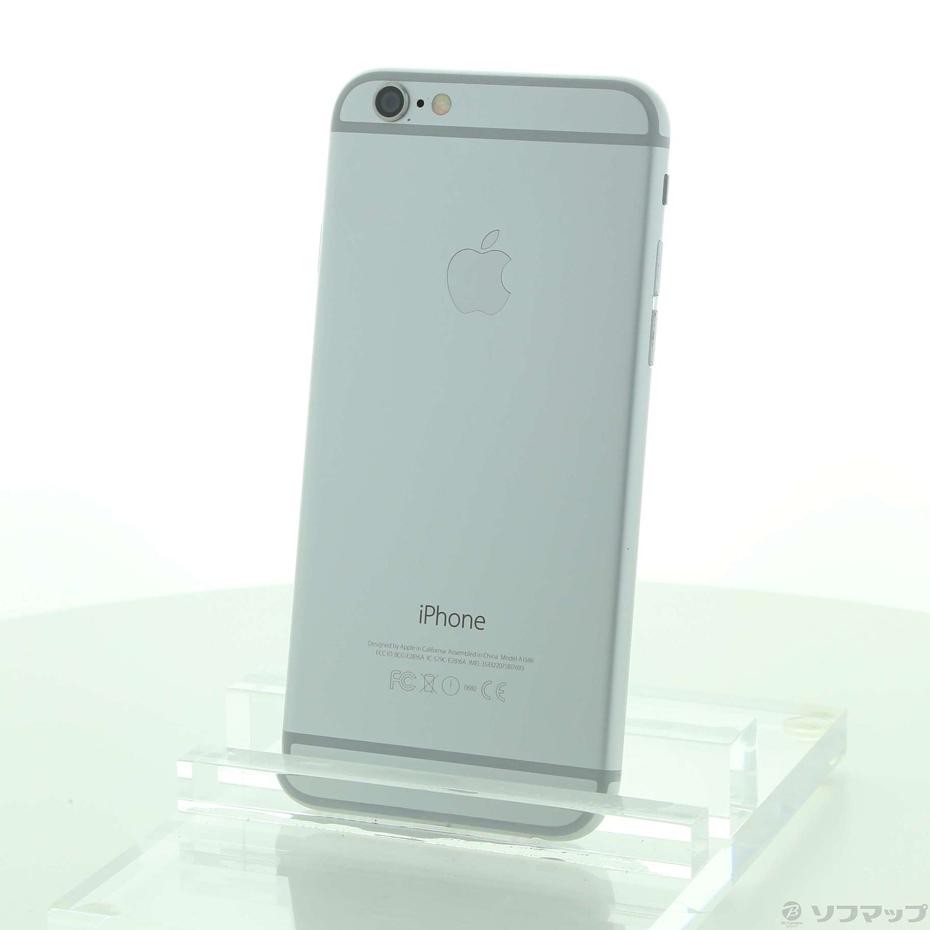 Apple iPhone 6 16GB シルバー  simフリースマートフォン/携帯電話