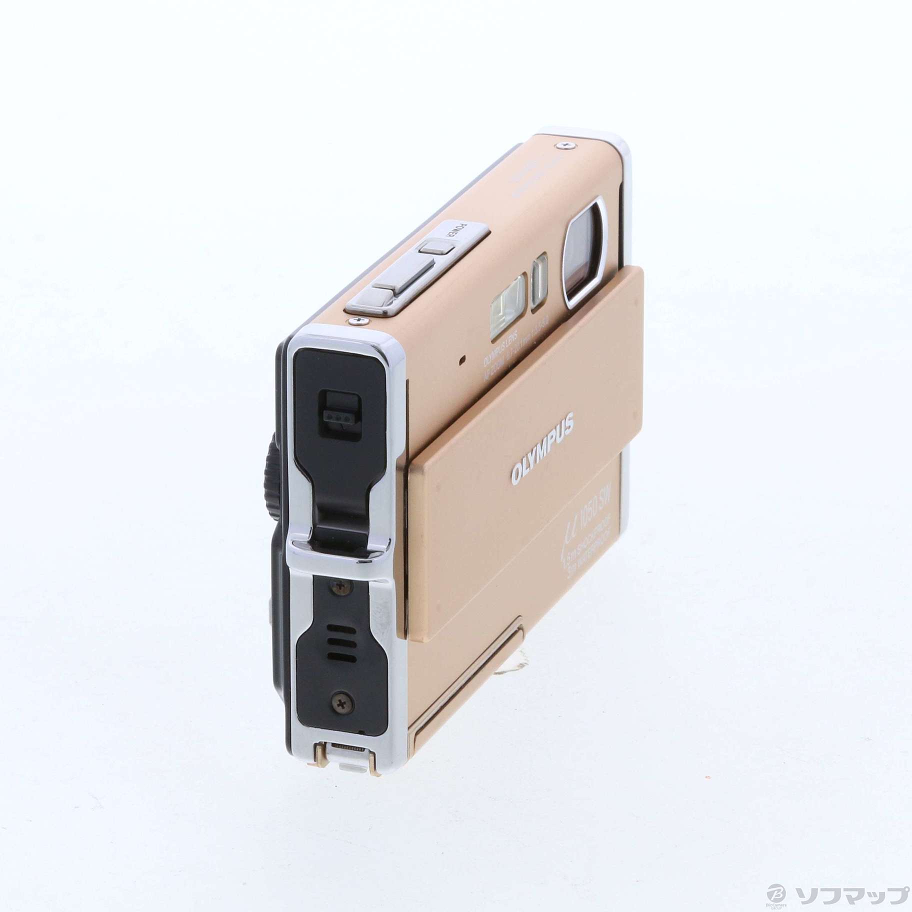 中古】μ1050SW GLD (1010万画素／3倍ズーム／ゴールド) [2133031608797