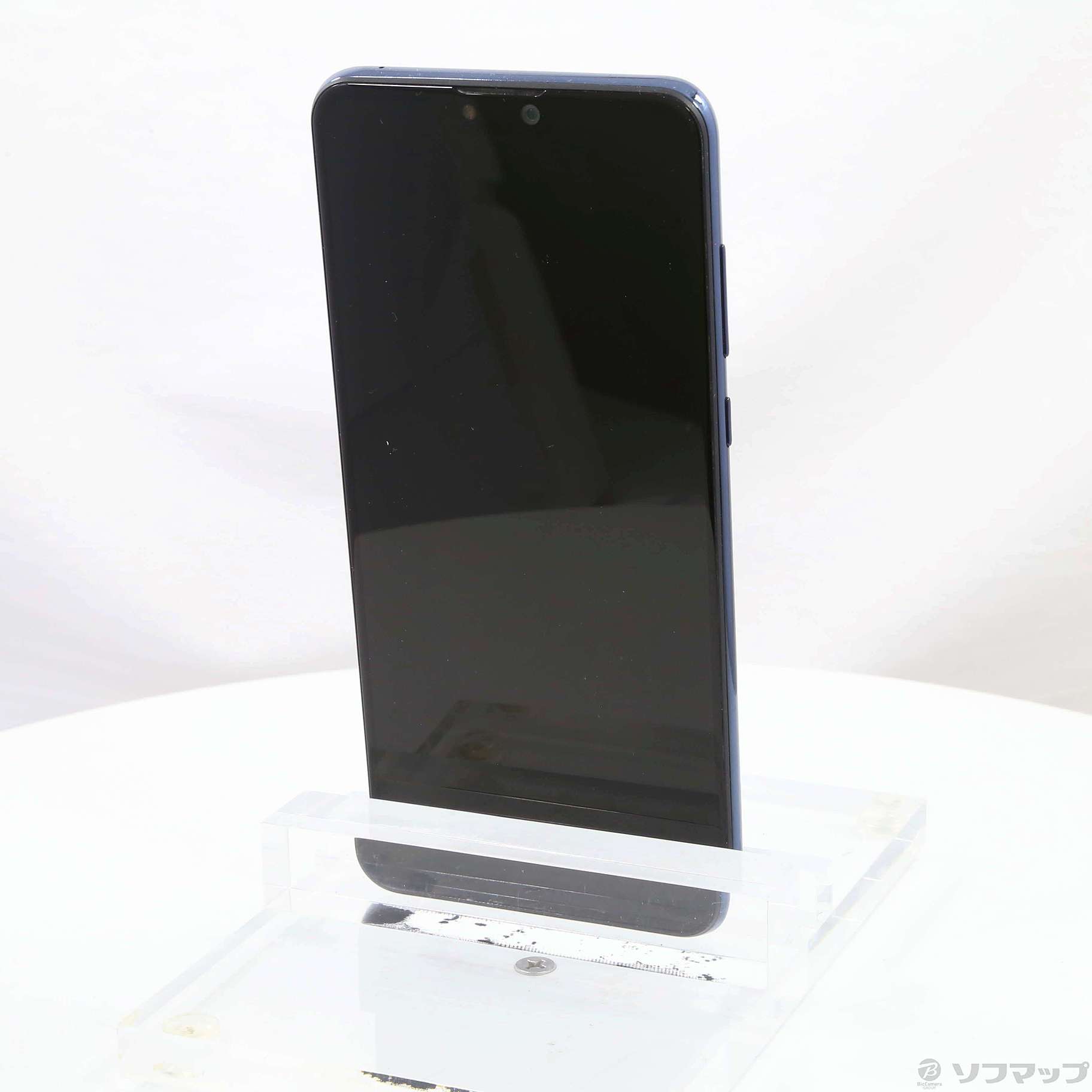 中古】ZenFone Max Pro M2 64GB ミッドナイトブルー ZB631KL-BL64S4