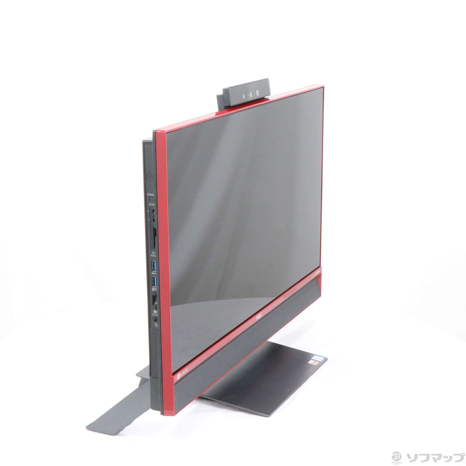 中古】LAVIE Desk All-in-one PC-DA770DAR-E3 クランベリーレッド