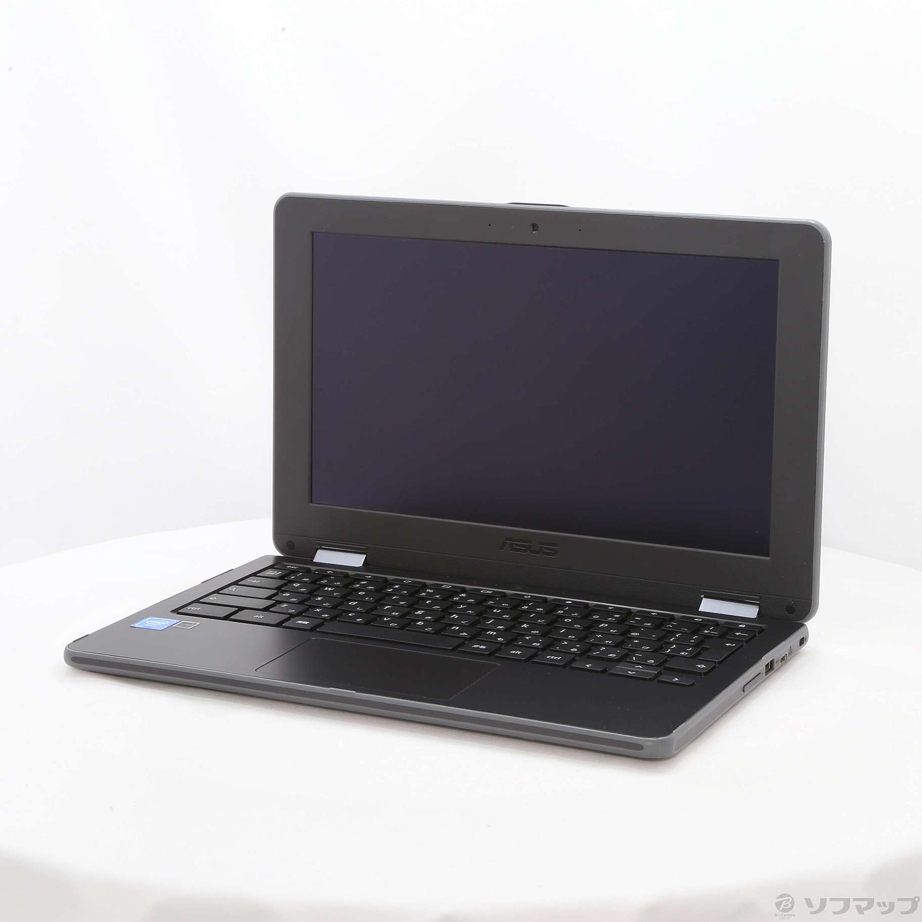 中古】Chromebook Flip C213NA-N3350 ダークグレー [2133031617942