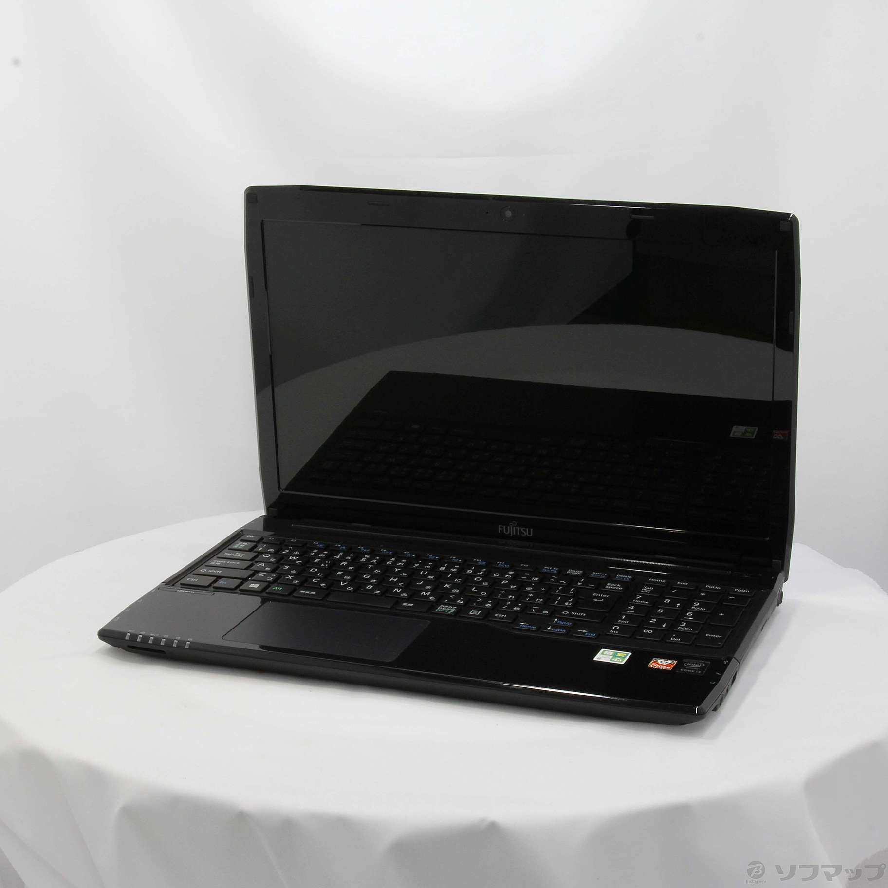 中古】格安安心パソコン LIFEBOOK WA1／S FMVWSA1B シャイニーブラック