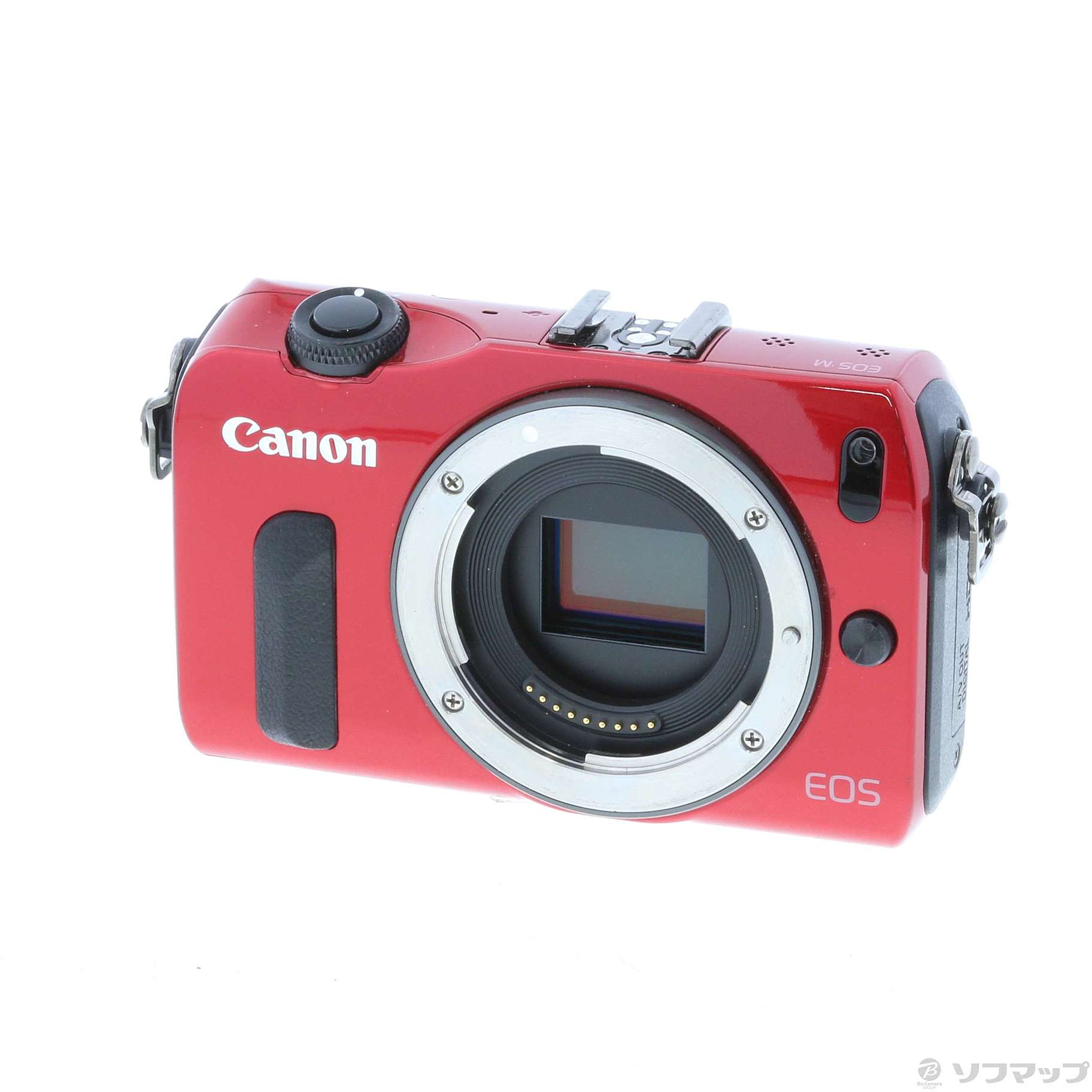 EOS M ボディ (1800万画素／SDXC／レッド) ◇07/22(木)値下げ！