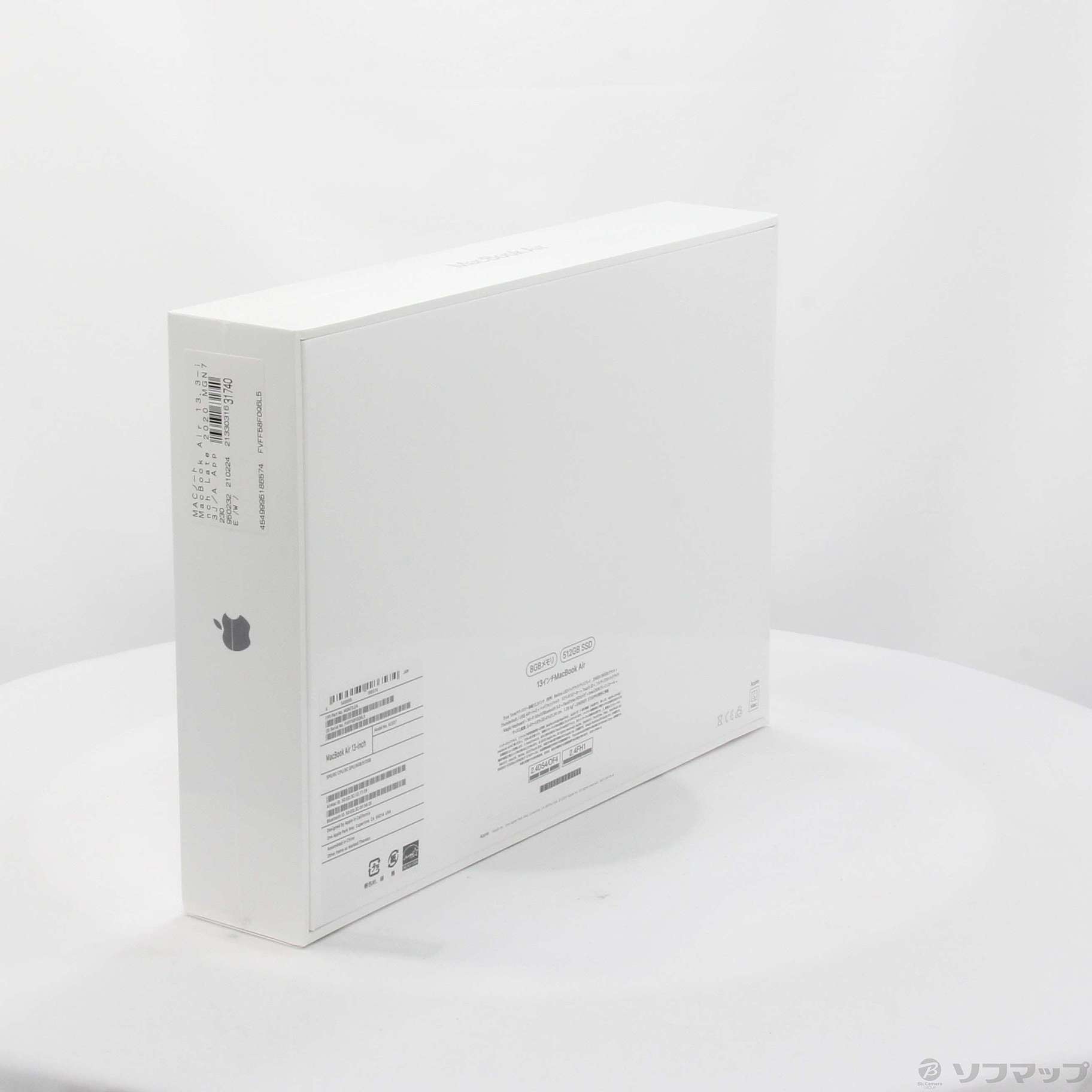 中古】MacBook Air 13.3-inch Late 2020 MGN73J／A Apple M1 8コア