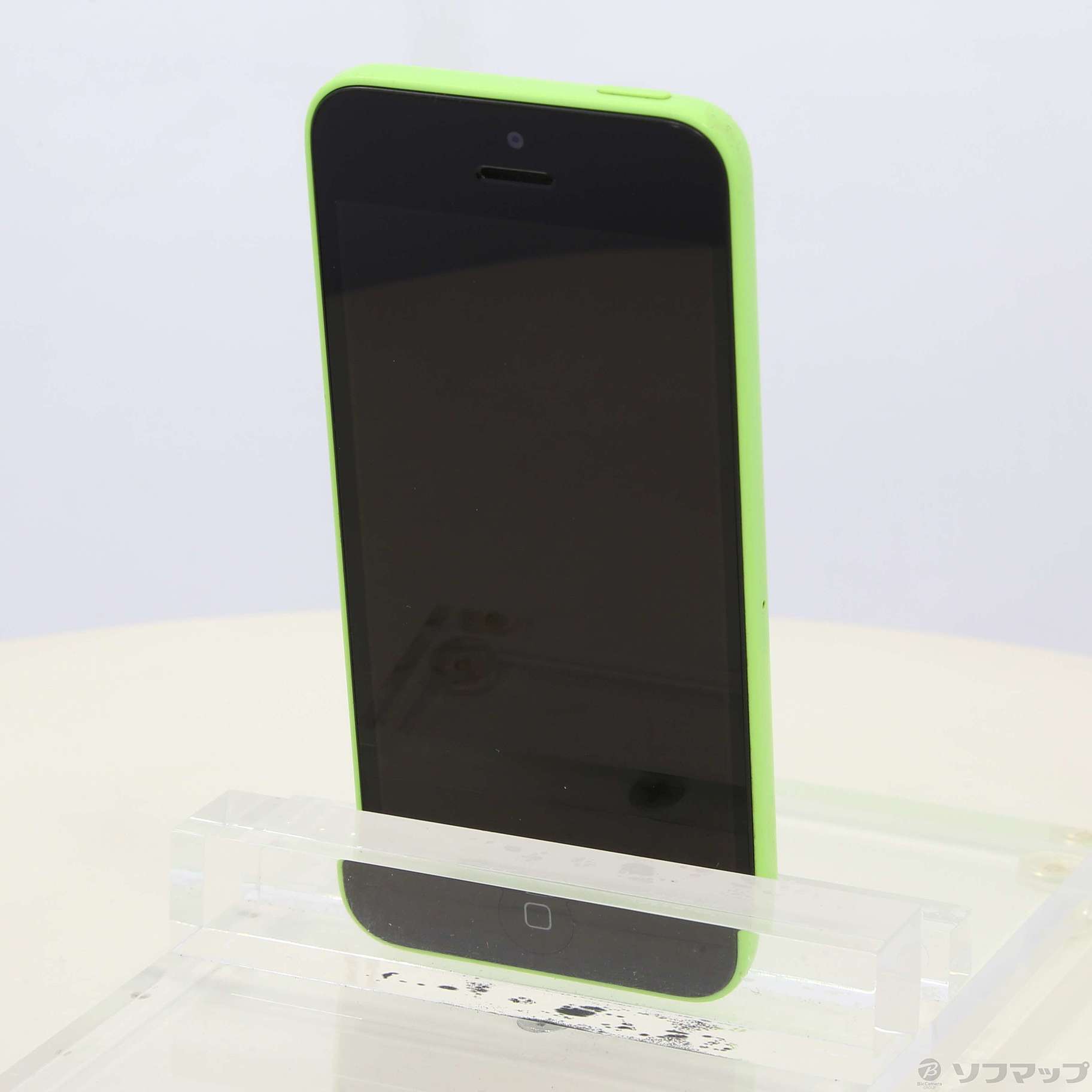 中古】iPhone5C 16GB グリーン ME544J／A SoftBank [2133031632457