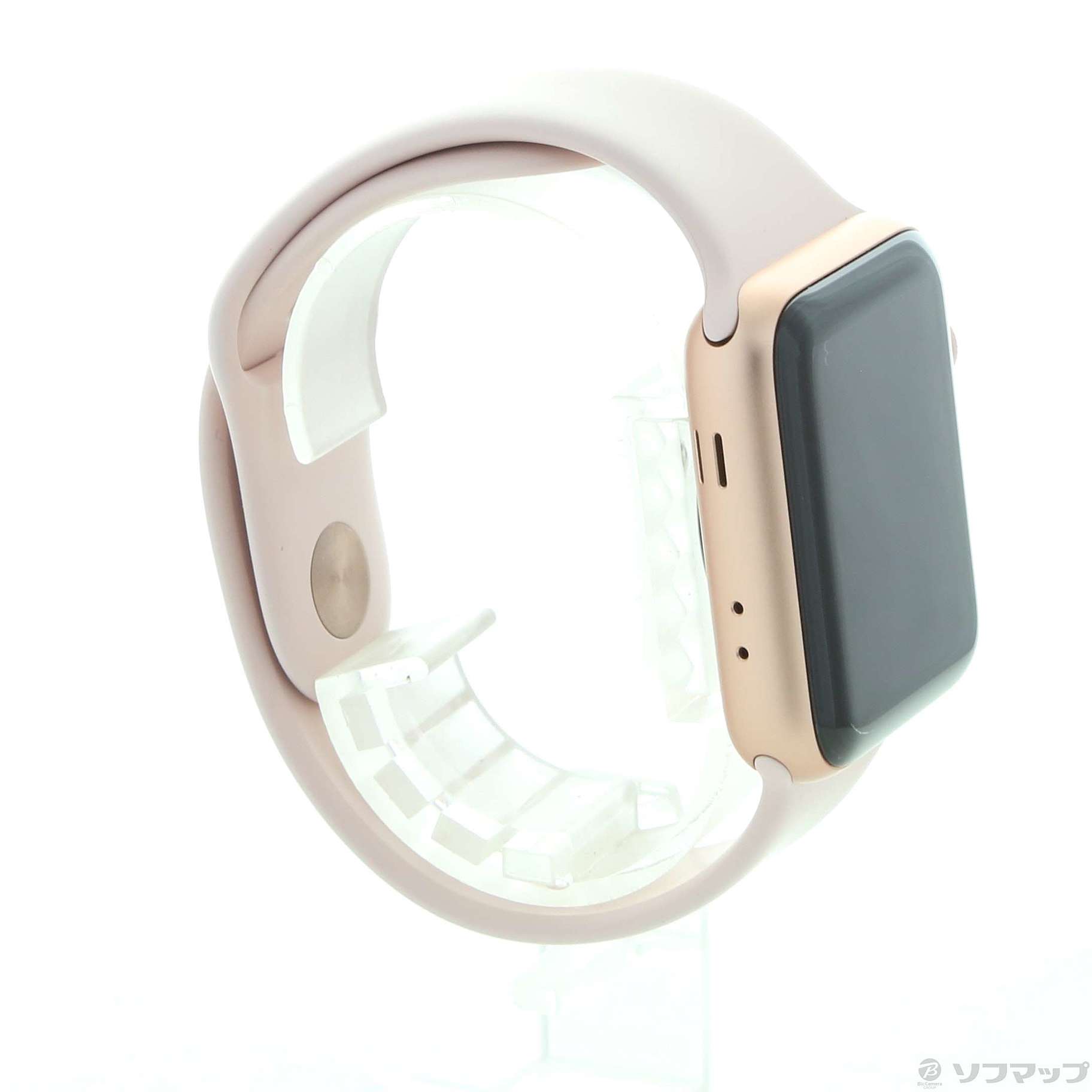 Apple Watch Series 3 GPS 42mm ゴールドアルミニウムケース ピンクサンドスポーツバンド