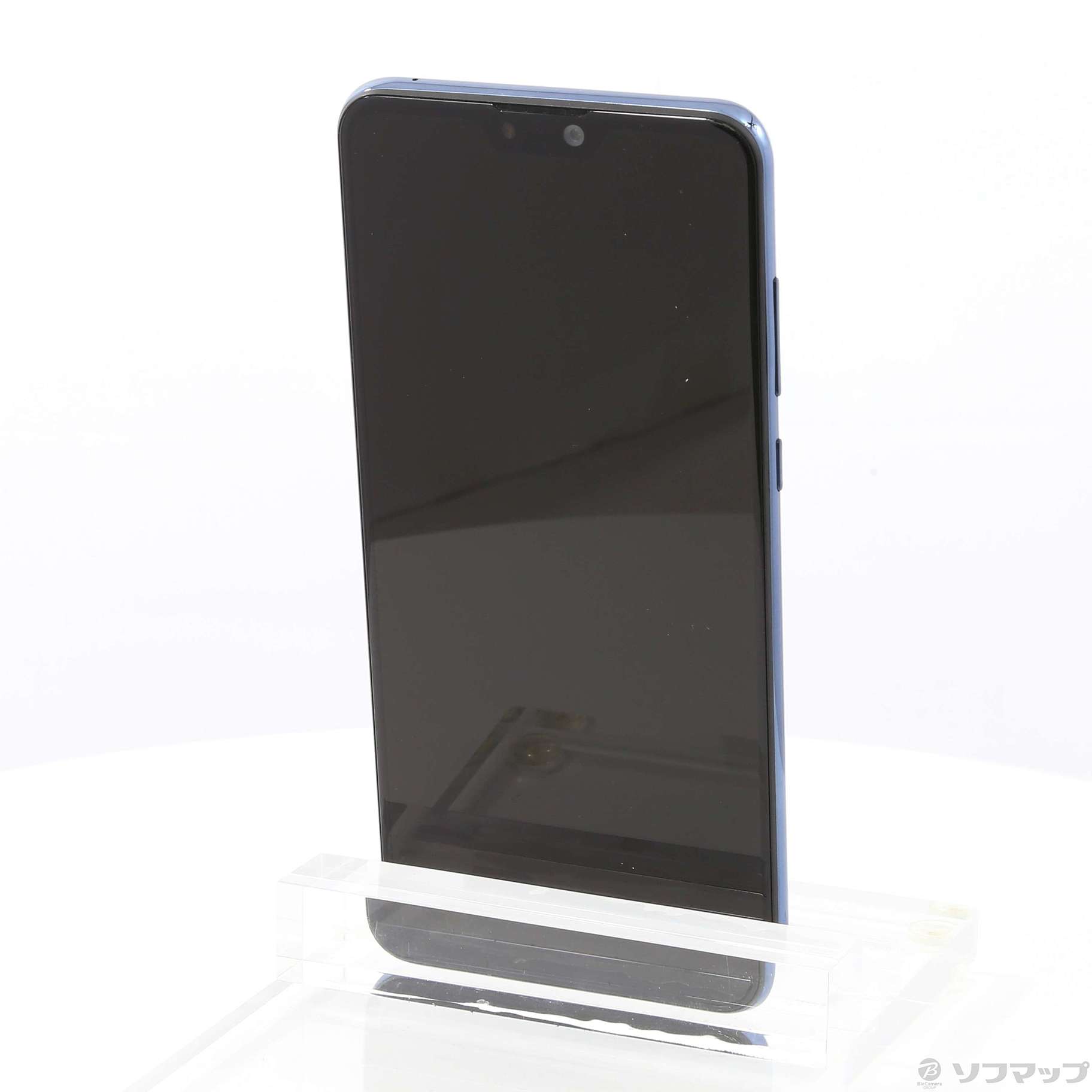 中古】〔展示品〕 ZenFone Max Pro M2 64GB ミッドナイトブルー