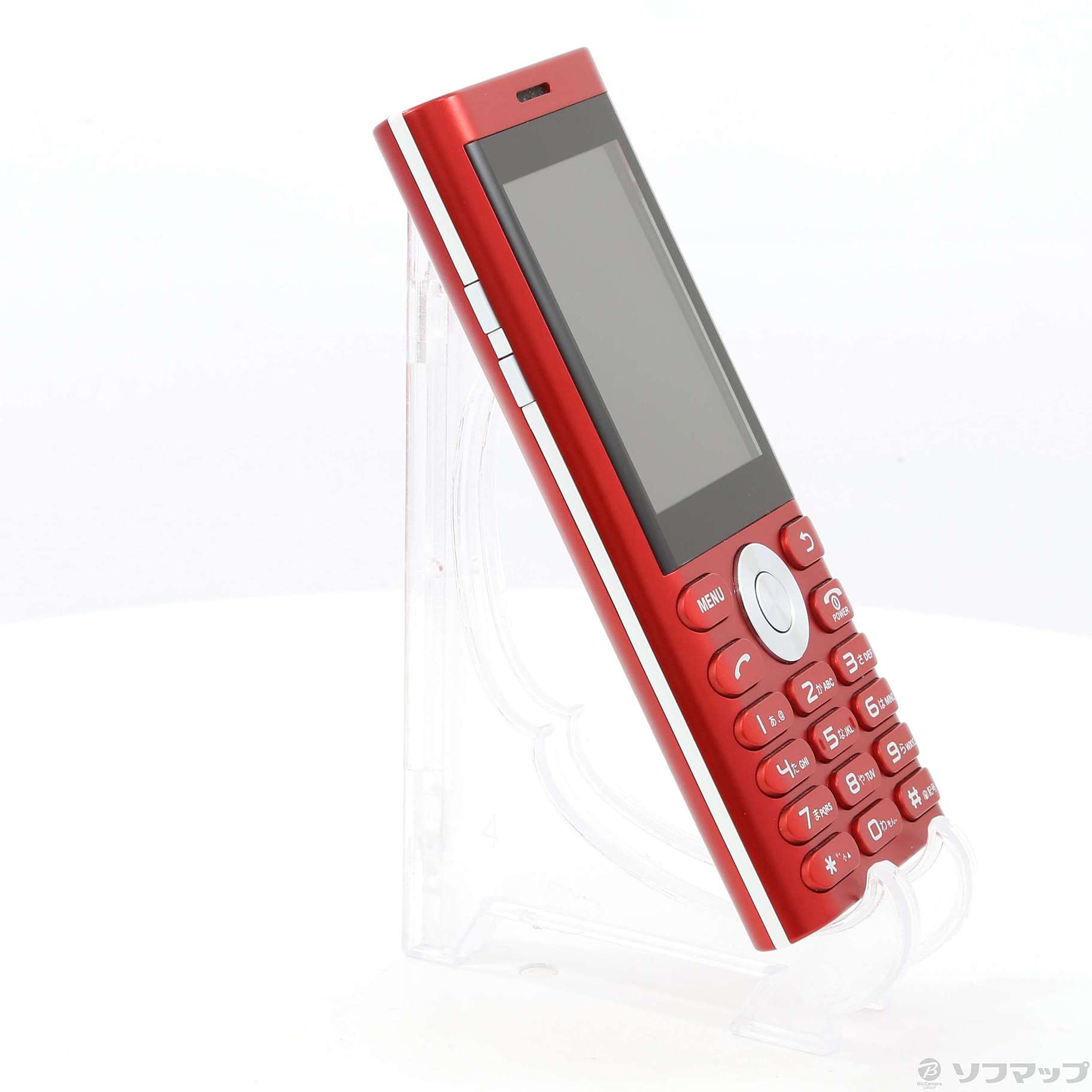 中古】〔展示品〕 un.mode phone01 UM-01 レッド SIMフリー ◇10