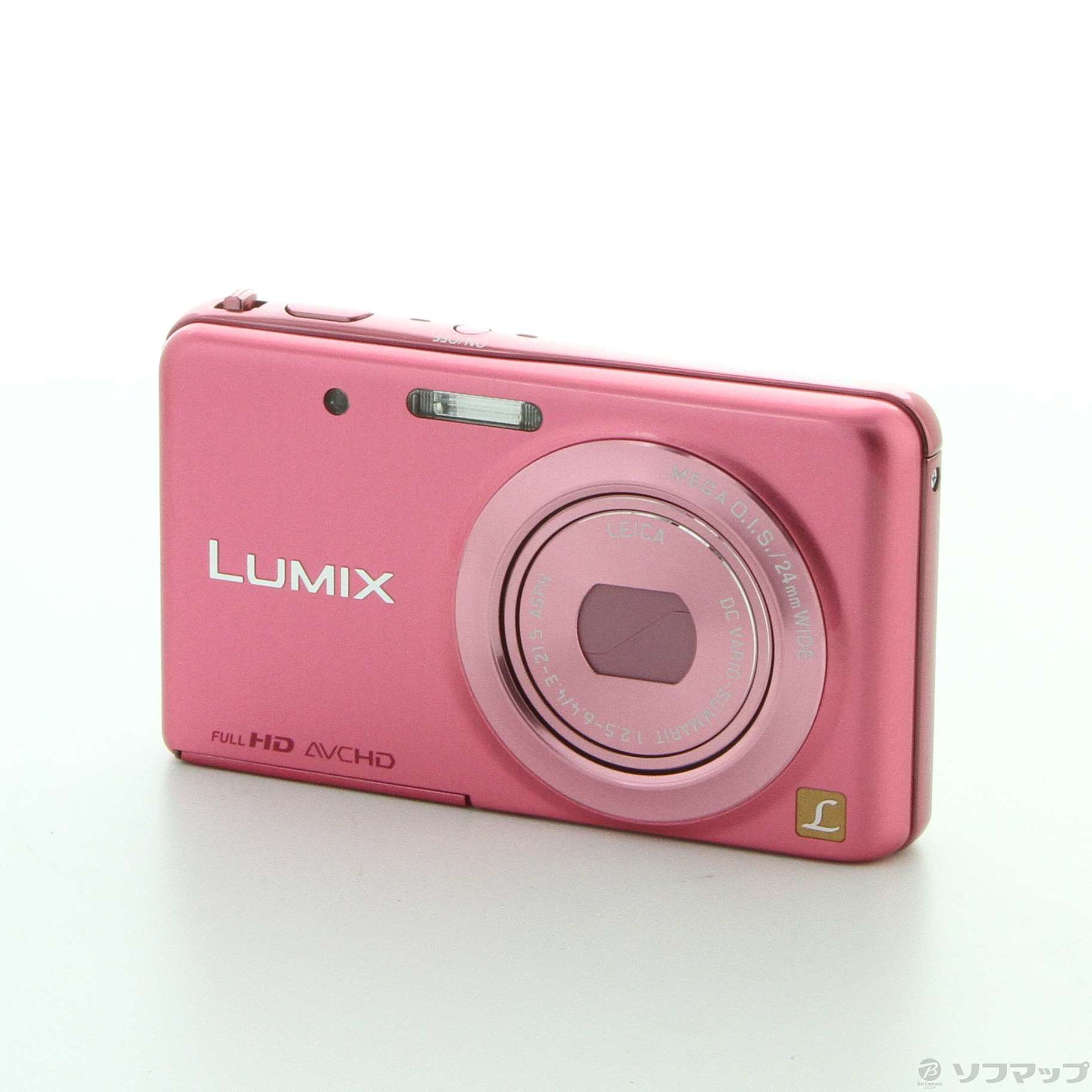 LUMIX DMC-FX80-P (1210万画素／5倍／キャンディーピンク／SDXC)