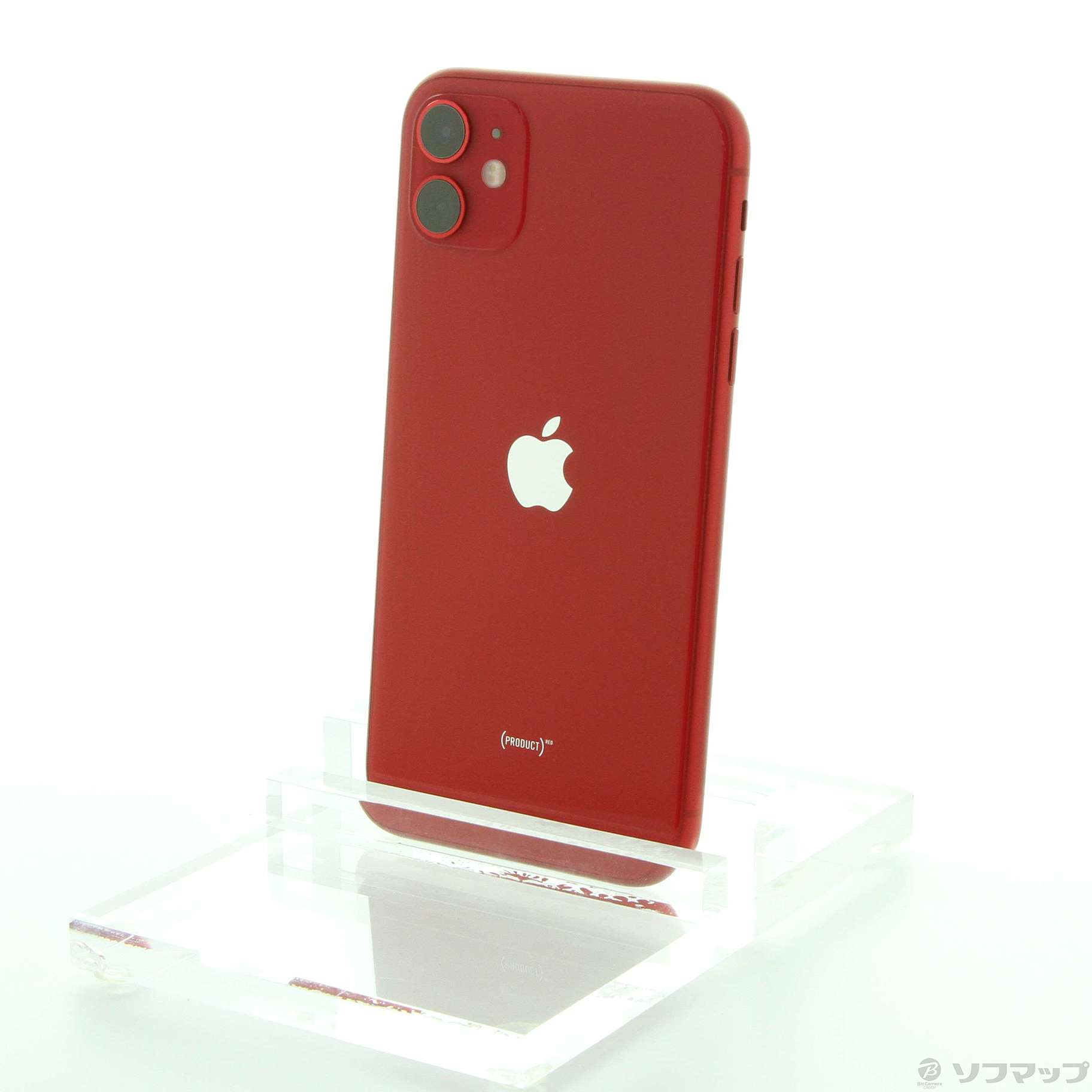 中古】〔展示品〕 iPhone11 64GB プロダクトレッド MWLV2J／A