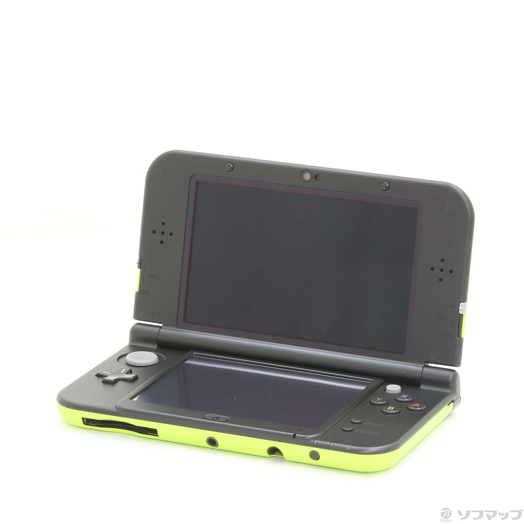 中古】Newニンテンドー3DS LL ライム×ブラック [2133031659201