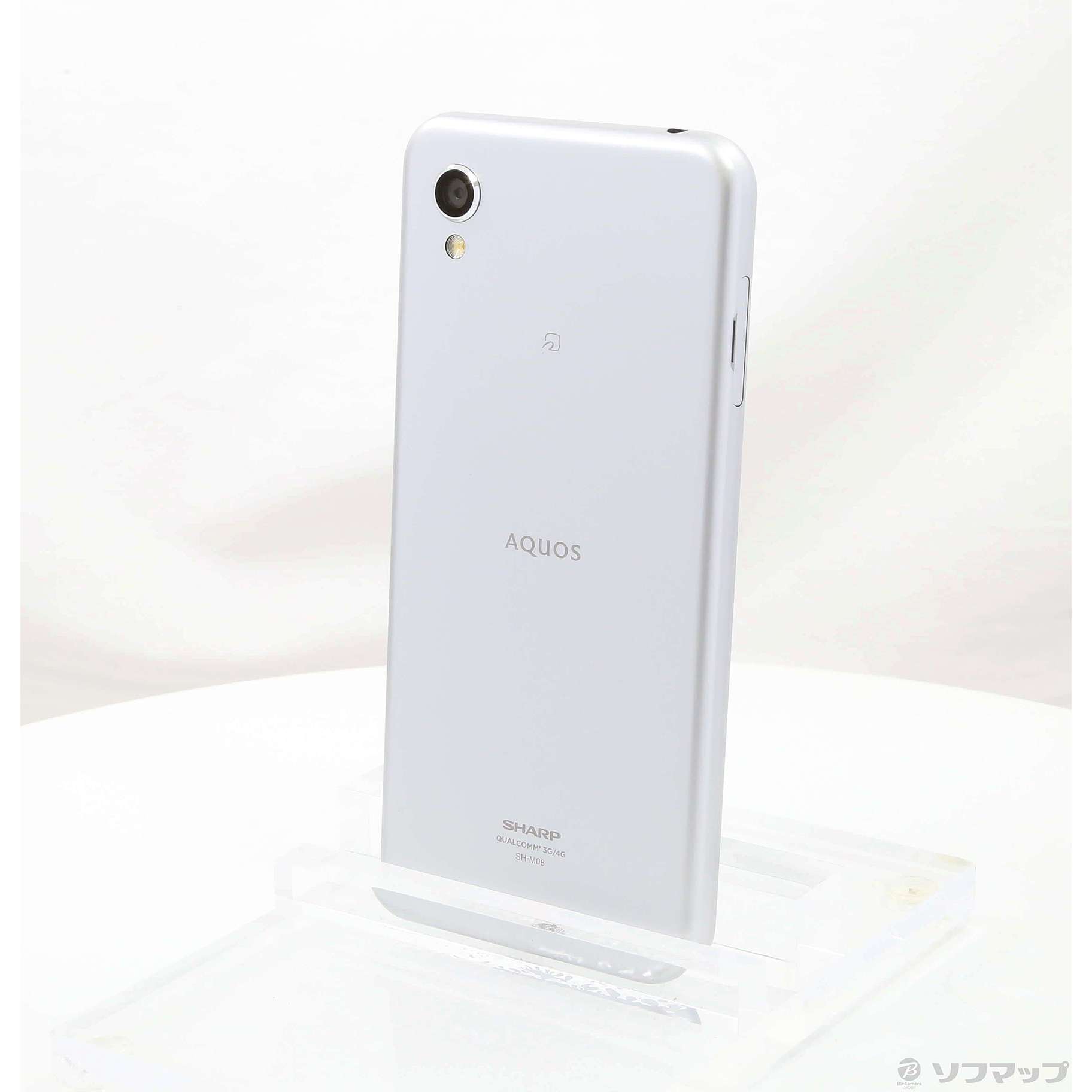 SHARP AQUOS sense2 SH-M08 ホワイトシルバー 新品スマートフォン/携帯電話