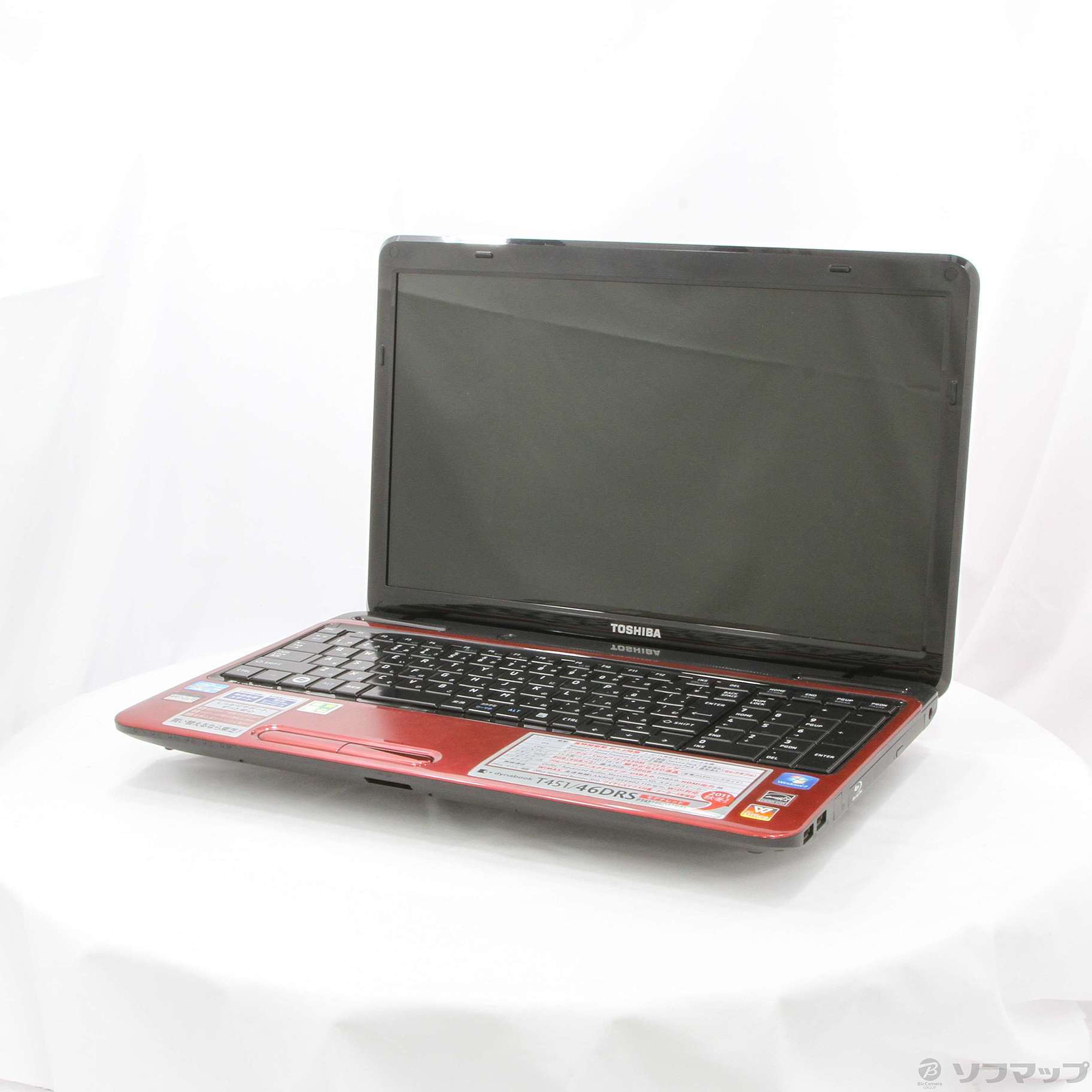 格安安心パソコン dynabook T451／46DRS PT45146DAFRS3