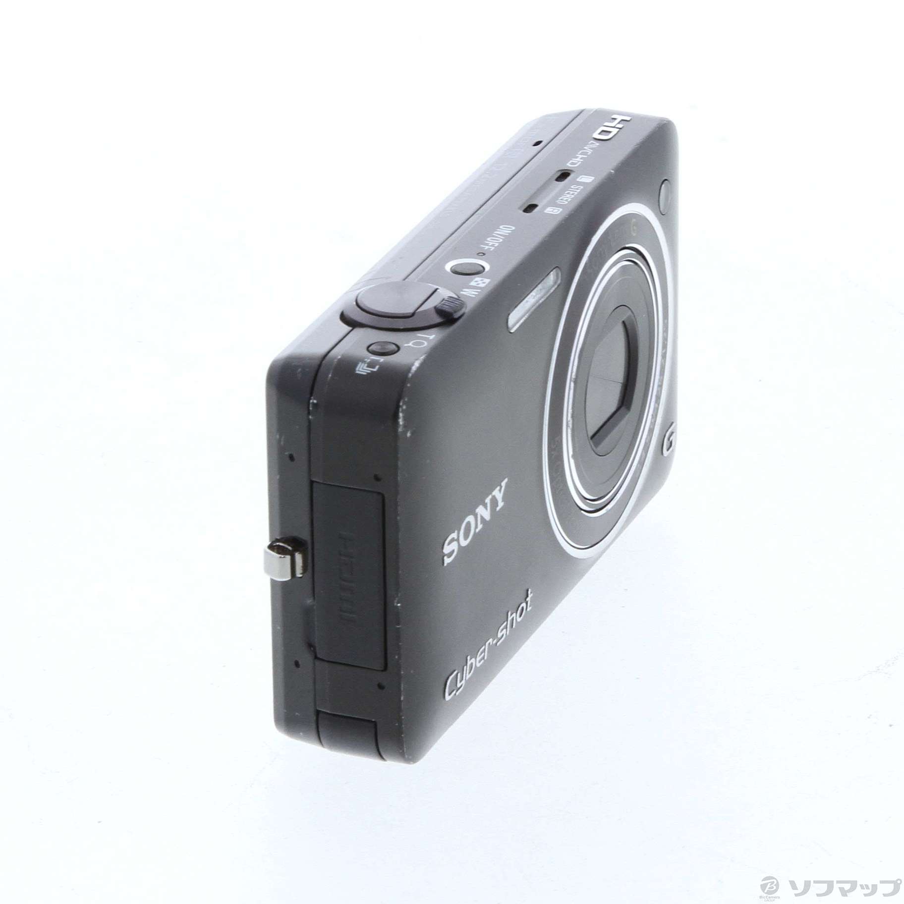 中古】CYBERSHOT DSC-WX5 B (1220万画素／5倍／ブラック／MS Duo／SDXC