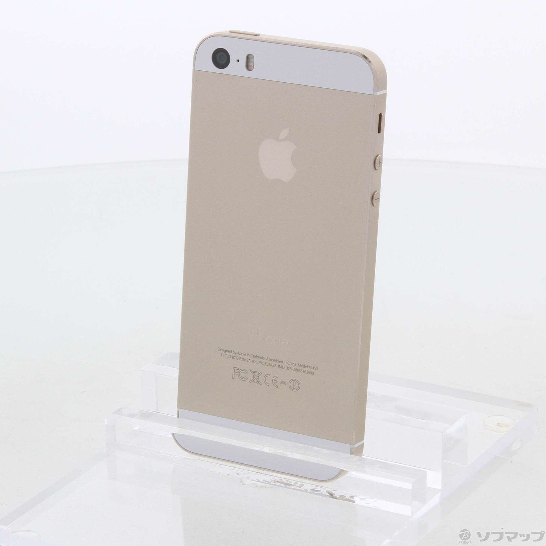 超美品】SoftBank iPhone5s 64GB ゴールド - スマートフォン本体