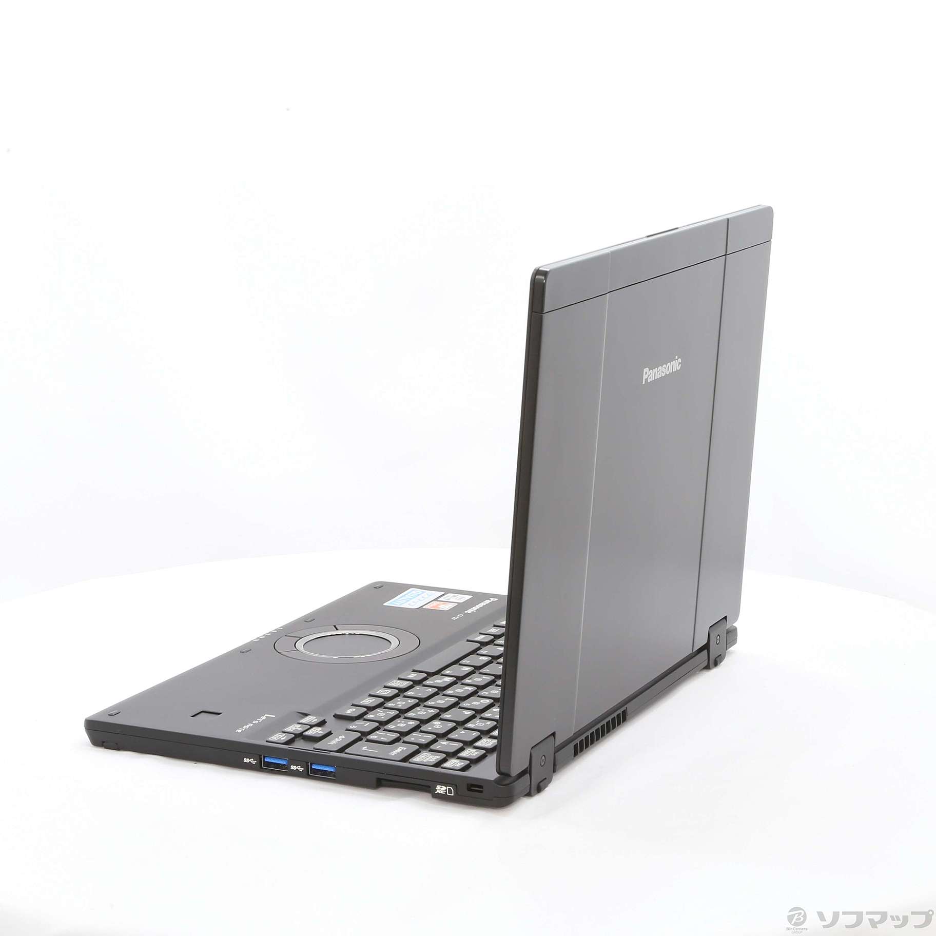 中古】Lets note QV9 CF-QV9TSYQP ジェットブラック 〔Windows 10 
