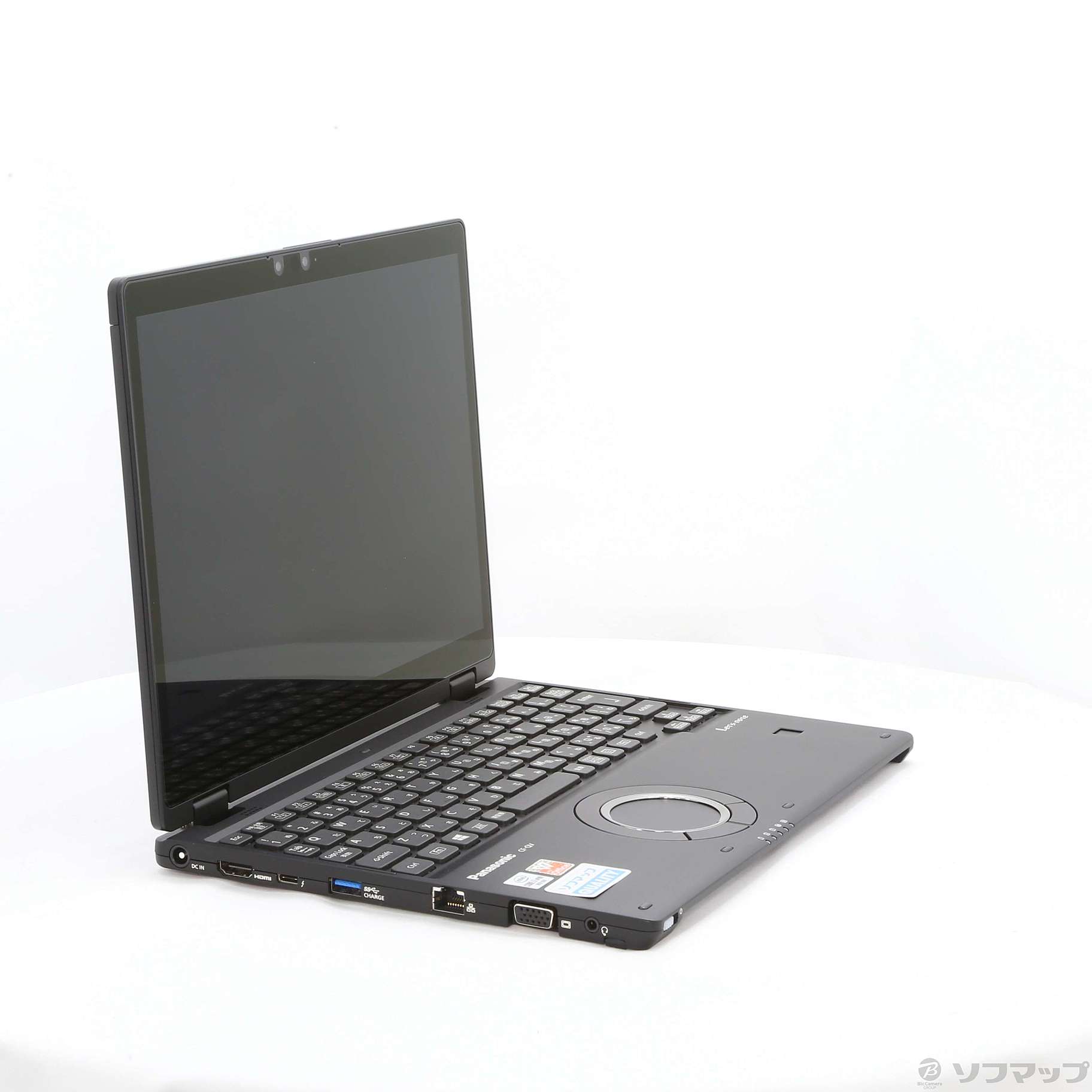 中古】Lets note QV9 CF-QV9TSYQP ジェットブラック 〔Windows 10 