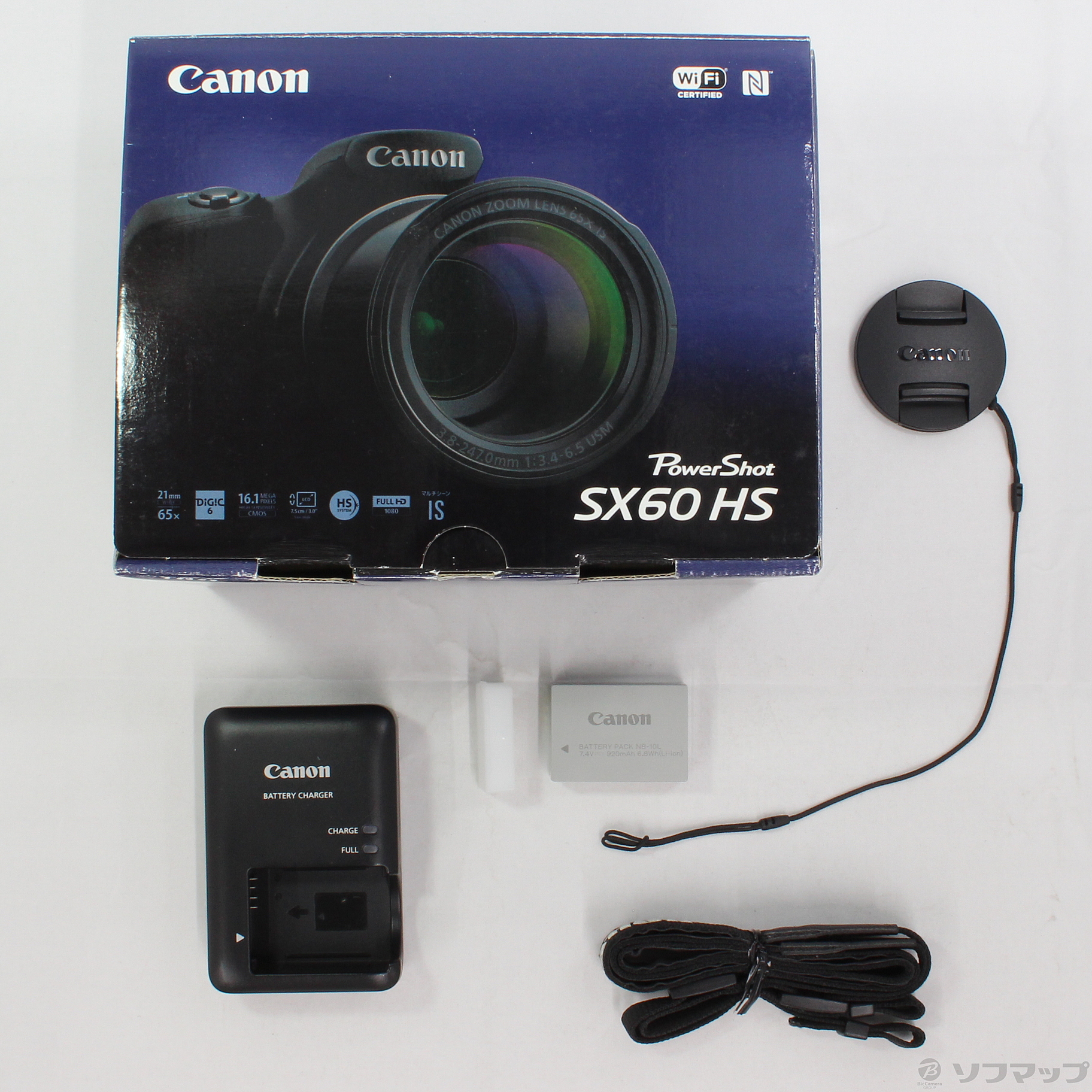 中古】PowerShot SX60 HS 1610万画素／65倍／SDXC [2133031708688 ...