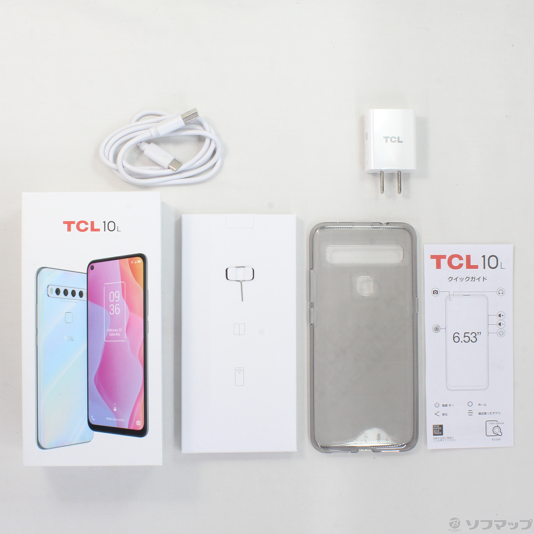 TCL 10 Lite 128GB アークティックホワイト T770B SIMフリー