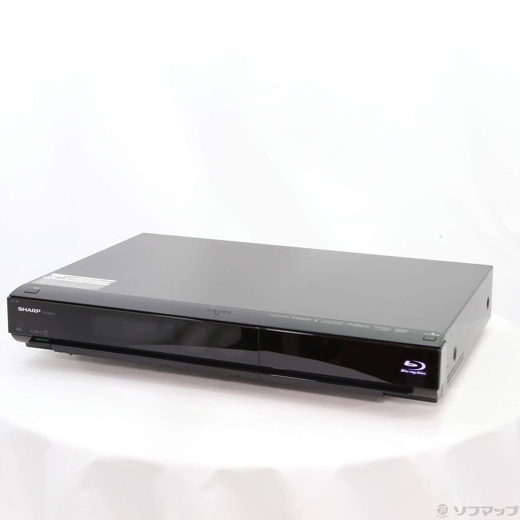 SHARP ブルーレイディスクレコーダー 2009年製 BD-HDS32 リモコン付き HDD 320GB AQUOS アクオス 札幌