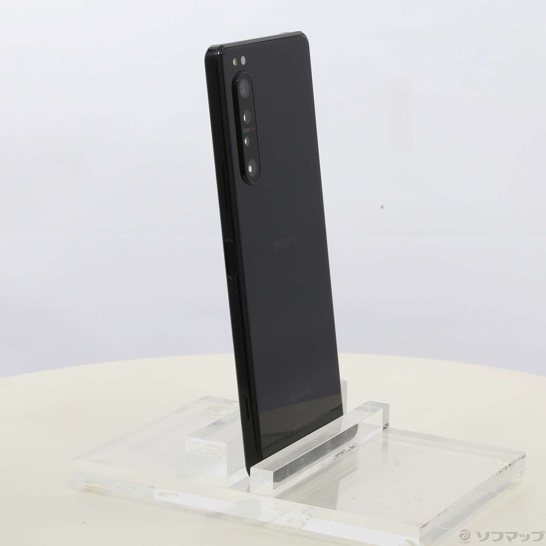 中古】Xperia 1 II 128GB ブラック SO-51A docomoロック解除SIMフリー