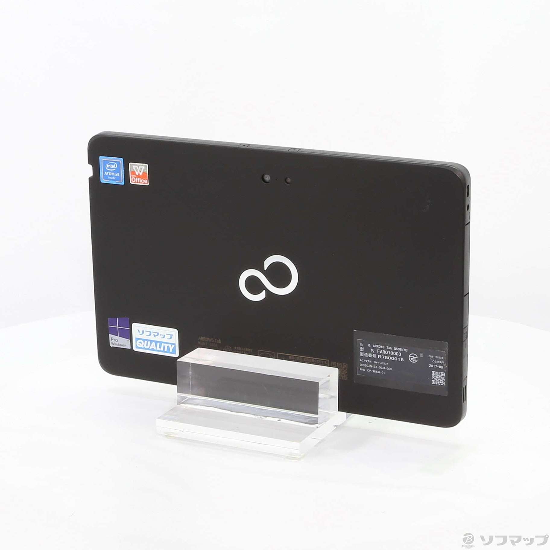 Fujitsu タブレット-ARROWS Tab Q506/NB (Win 10) 64GB 【公式通販】