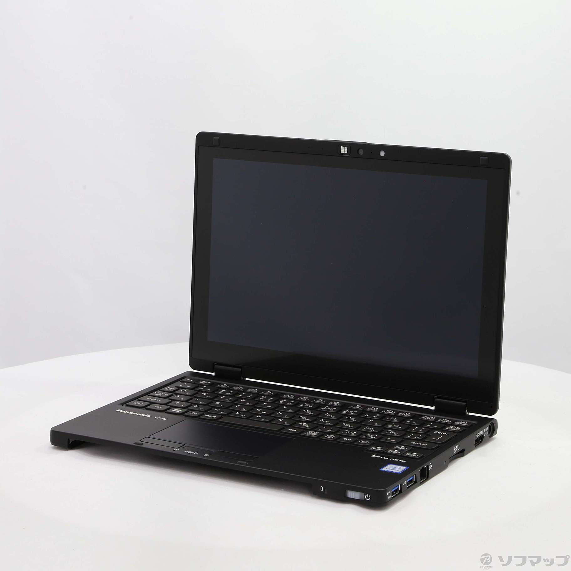 中古】〔展示品〕 Lets note RZ8 CF-RZ8AFMQR ブラック 〔Windows 10 