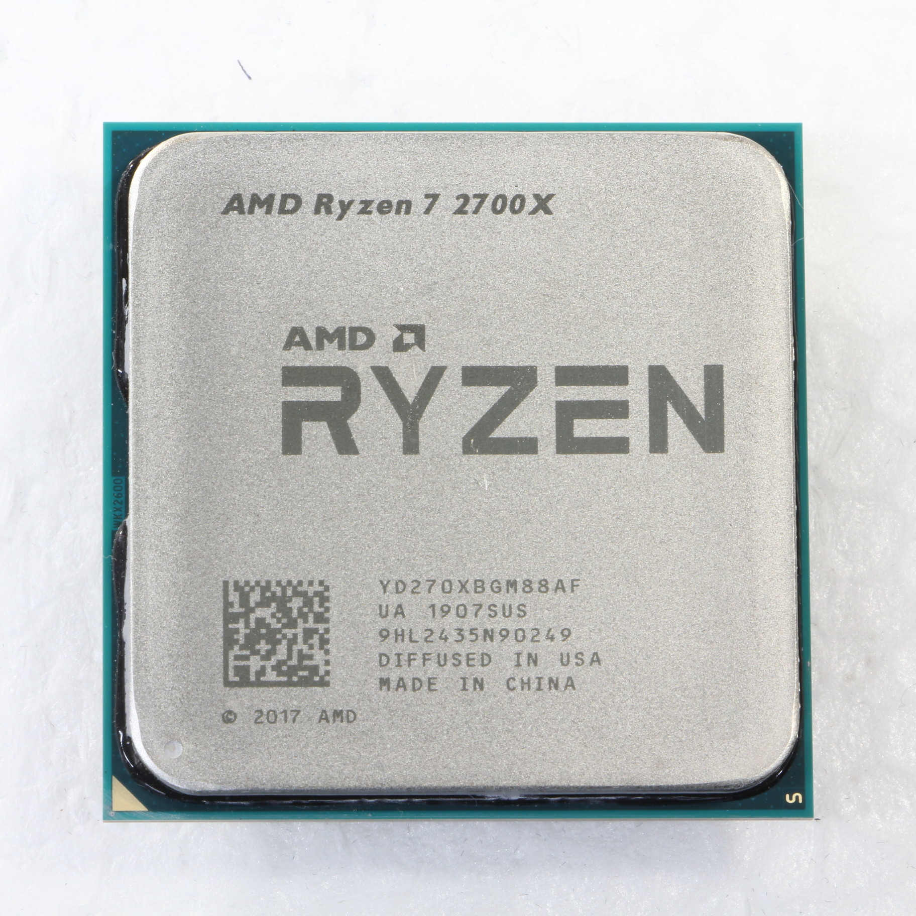 AMD ryzen 7 2700x CPU