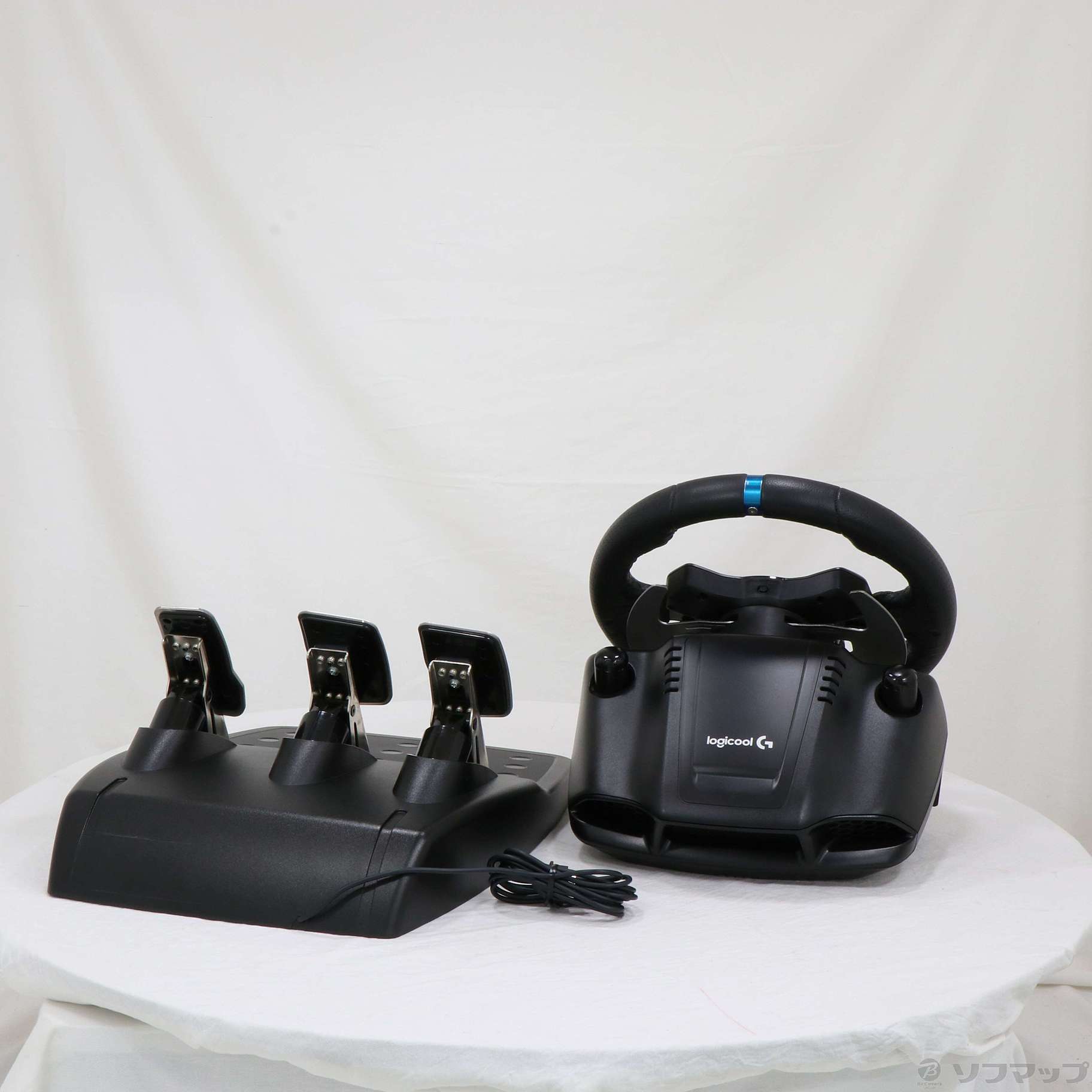 中古】G29 ドライビングフォース LPRC-15000 ブラック 【PS4 PS3