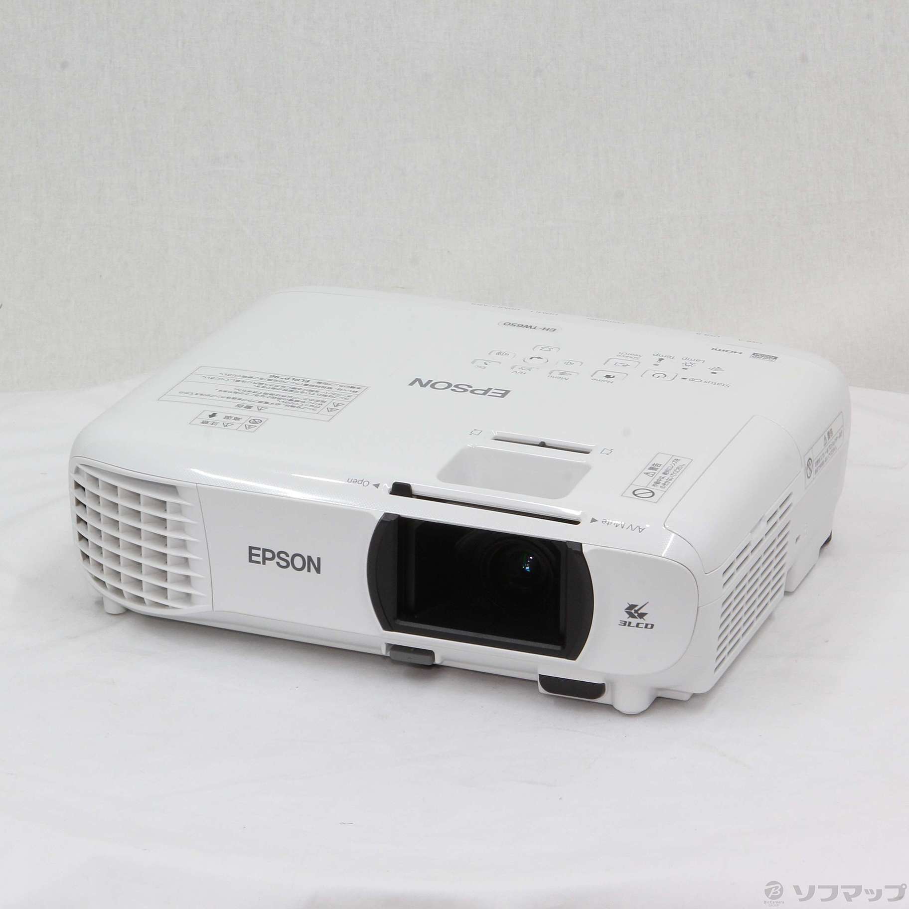 保障できる】 EPSON プロジェクター dreamio EH-TW650 - 本体