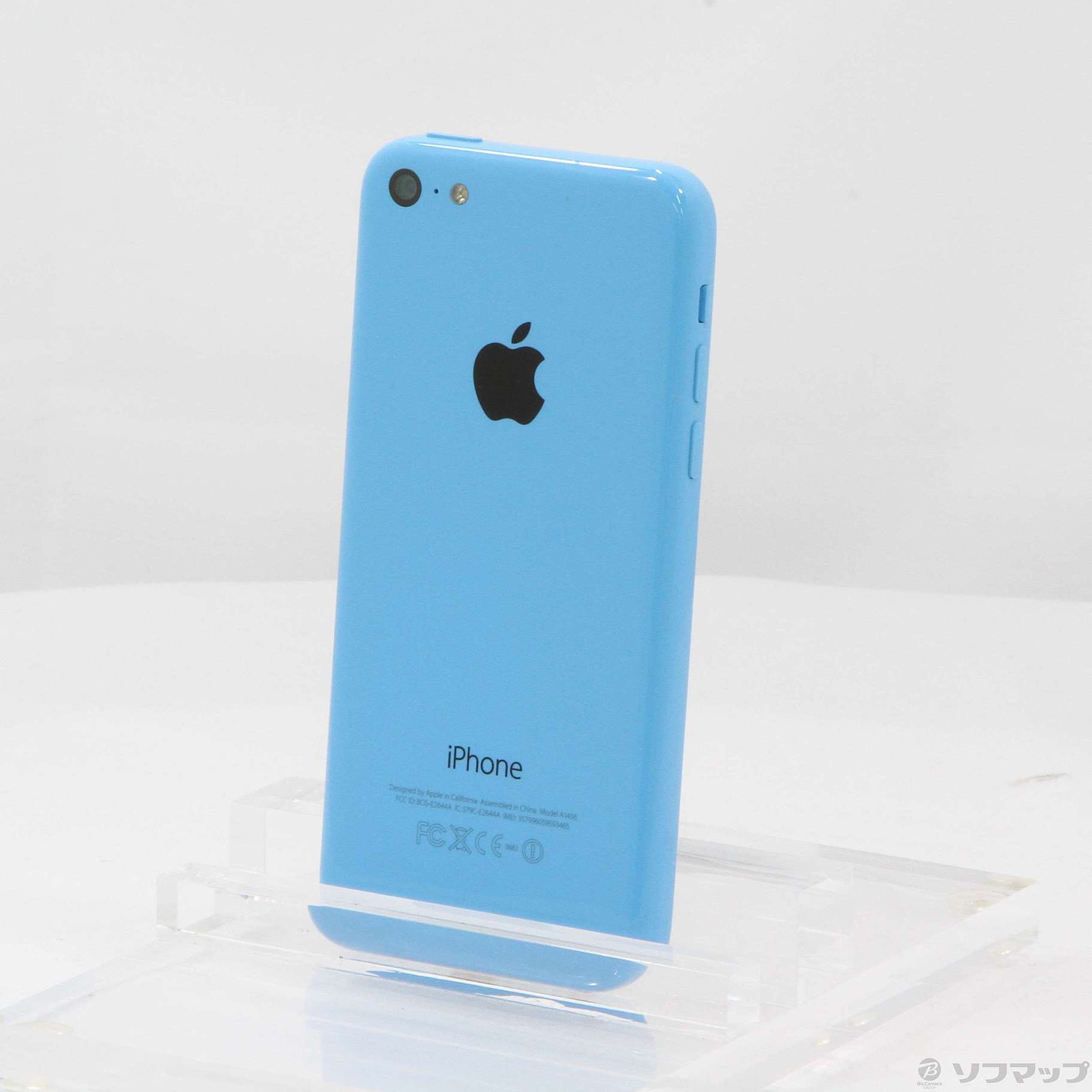 中古】iPhone5C 16GB ブルー ME615J／A SoftBank [2133031758546