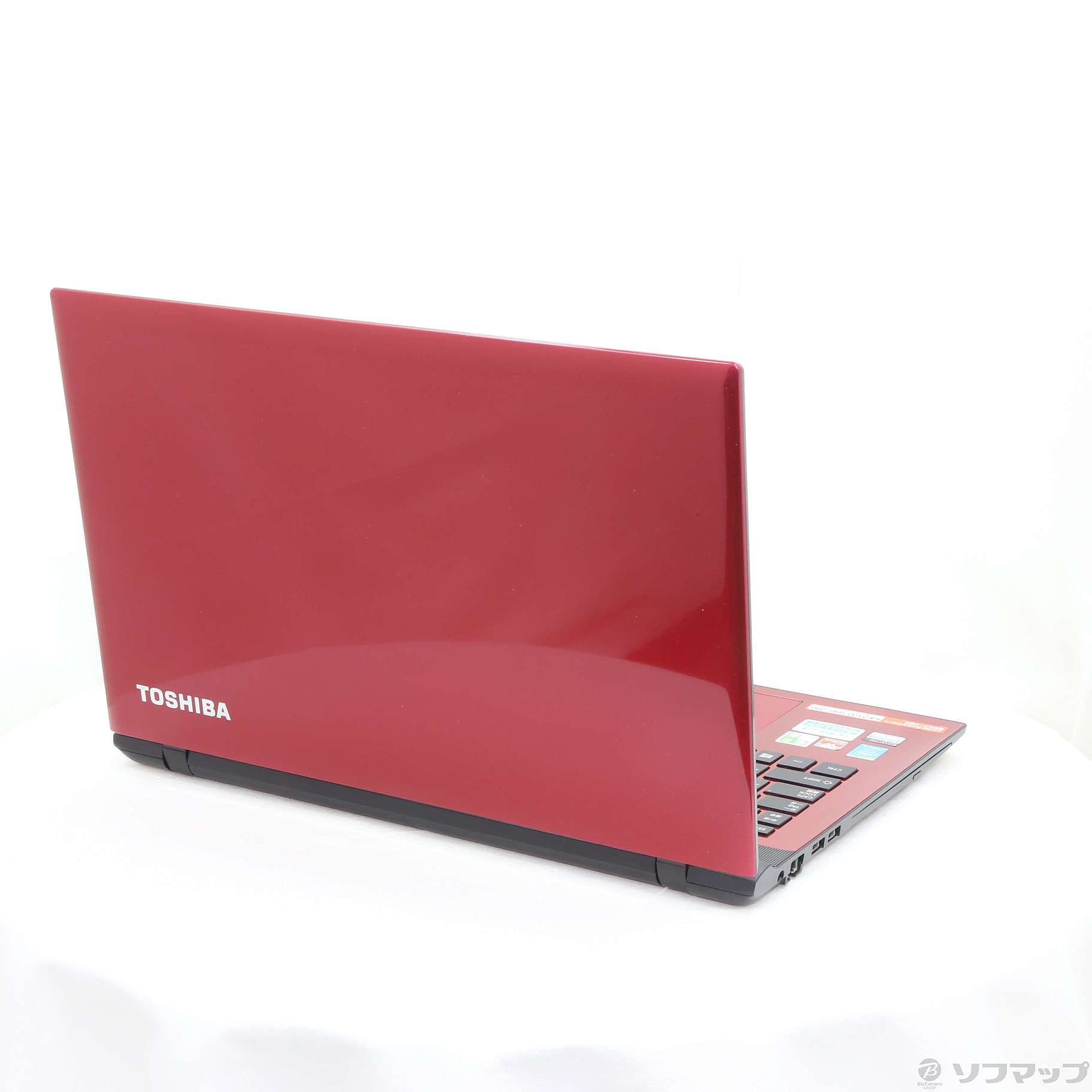 格安安心パソコン dynabook T55／TR PT55TRP-BWA モデナレッド 〔Windows 10〕