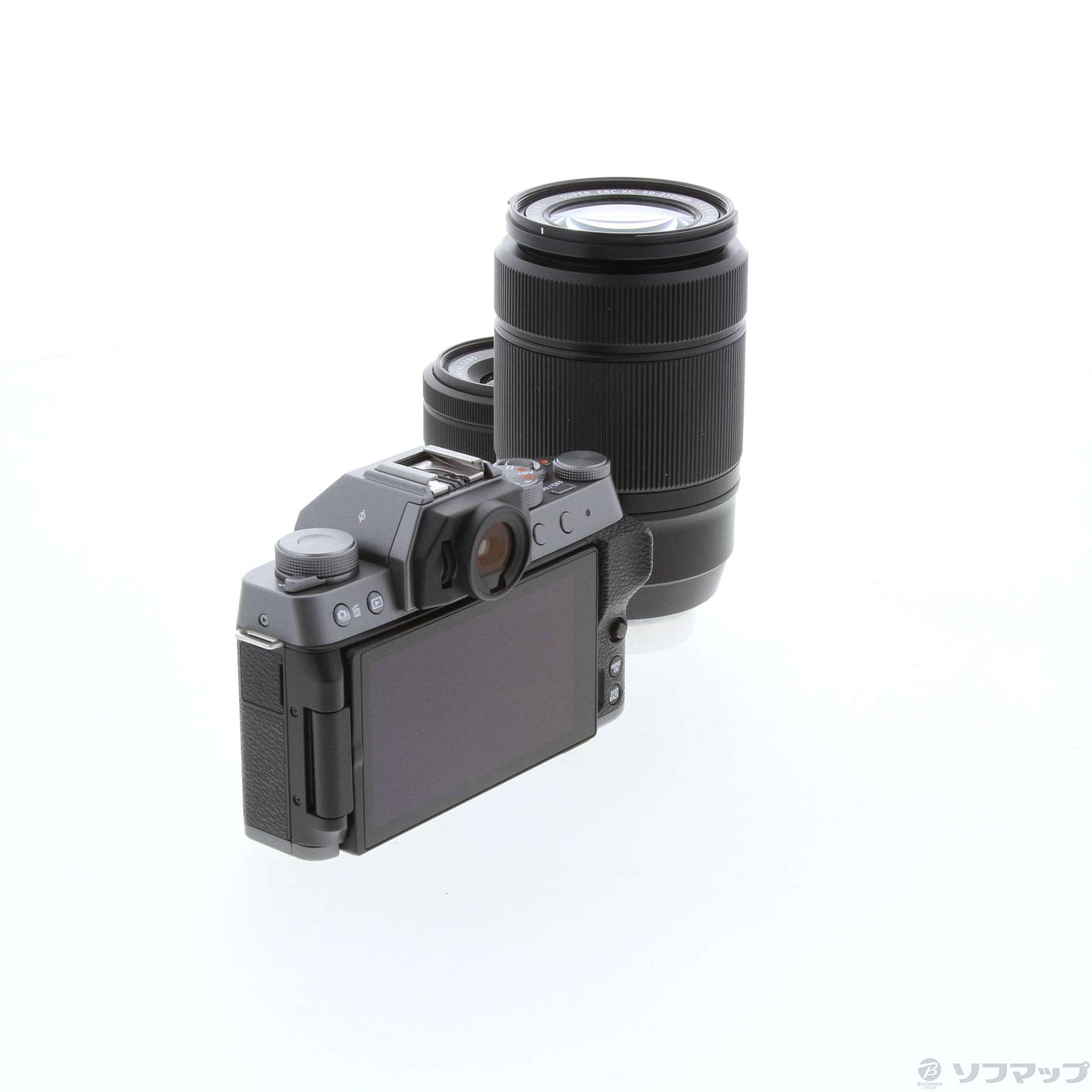 中古】〔展示品〕 FUJIFILM X-T200 ダブルズームレンズキット ダーク 