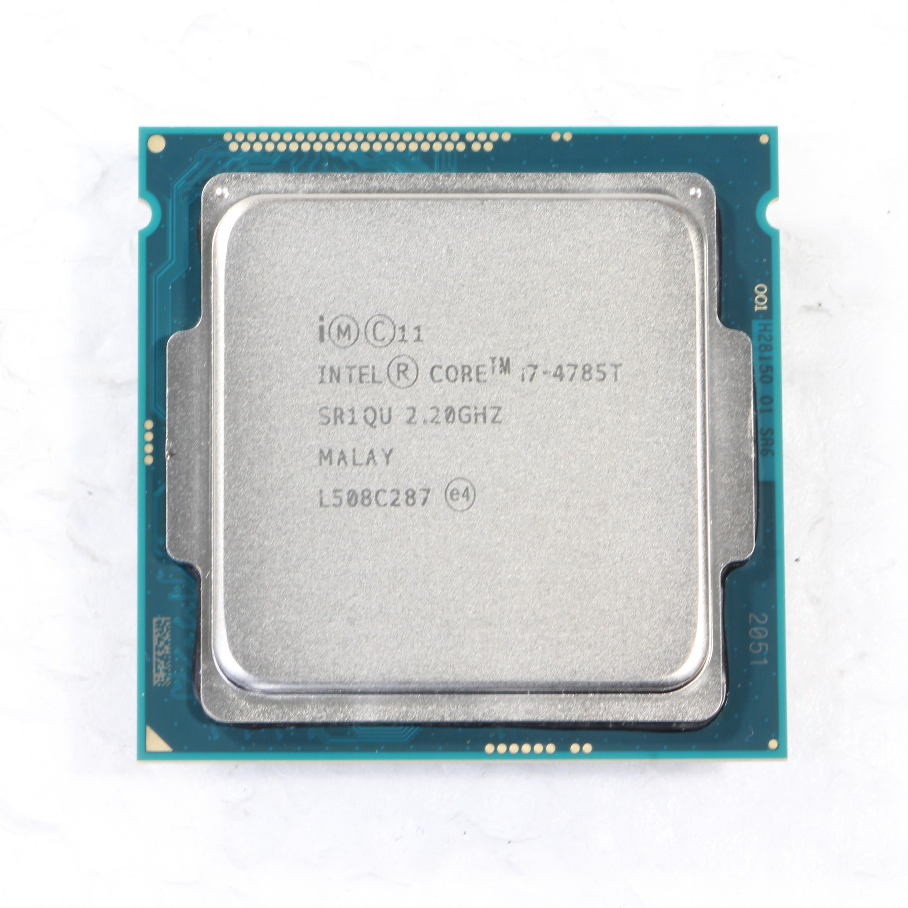 0131CPU-127 ★中古抜取品★ intel CORE i5-3470 製造番号SR0T8/L249B731 MALAY製 0131CPU-109 ☆中古抜取品☆ intel CORE i3-3240 製造番号SR0RH