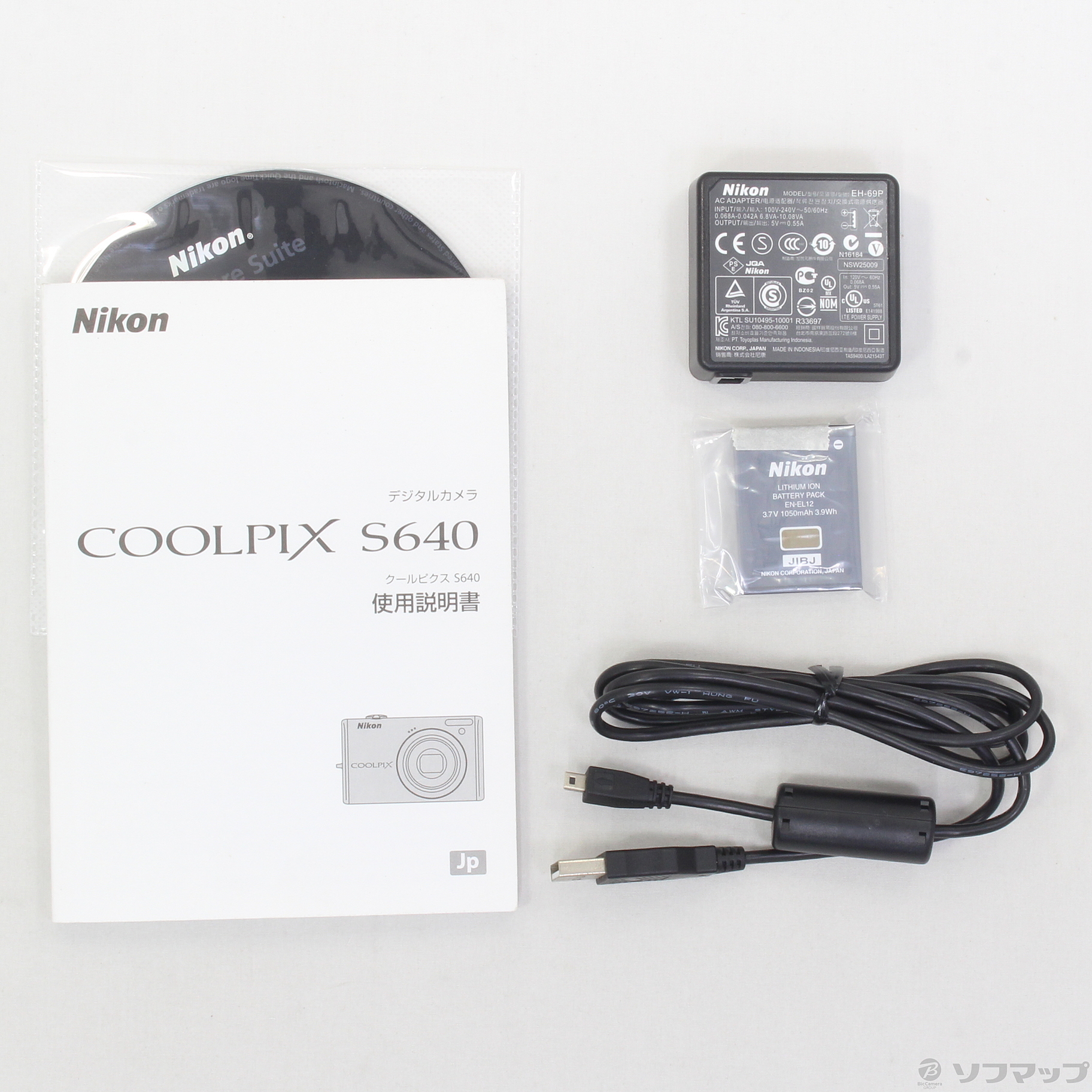 COOLPIX S640 (1200万画素／5倍ズーム／プライムレッド)