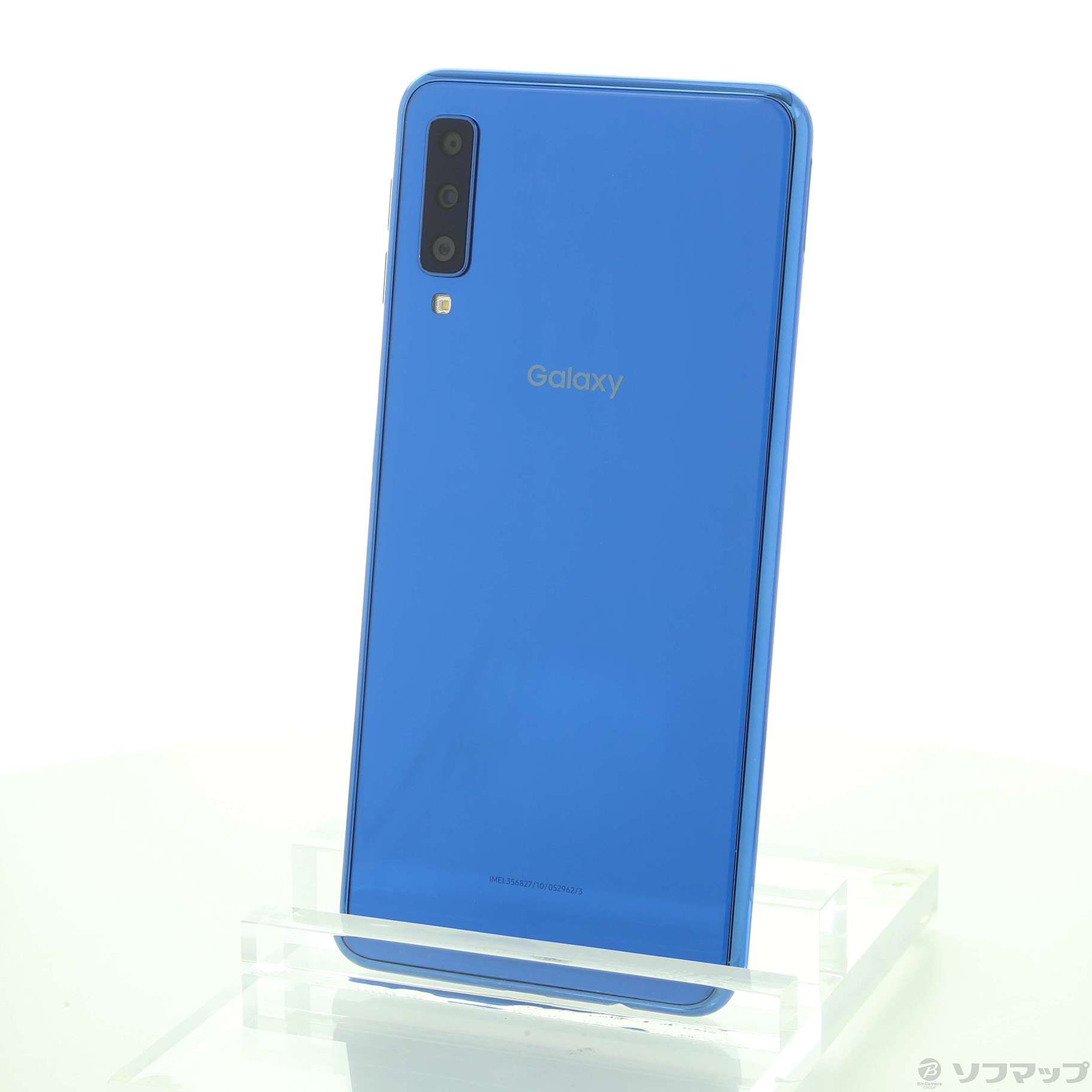 中古】GALAXY A7 楽天版 64GB ブルー SM-A750C SIMフリー