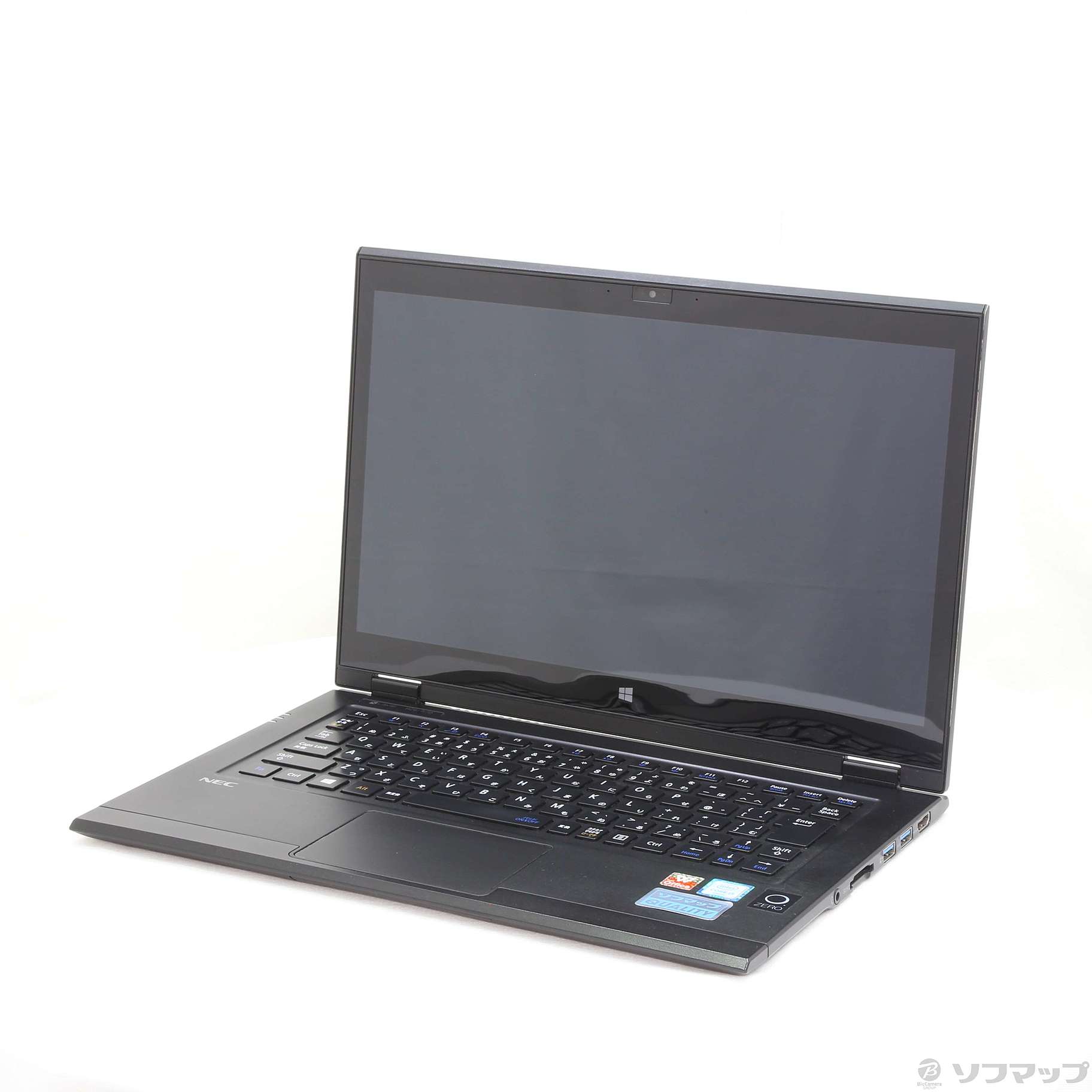 LaVie Hybrid ZERO PC-HZ650DAB ストームブラック 〔Windows 10〕